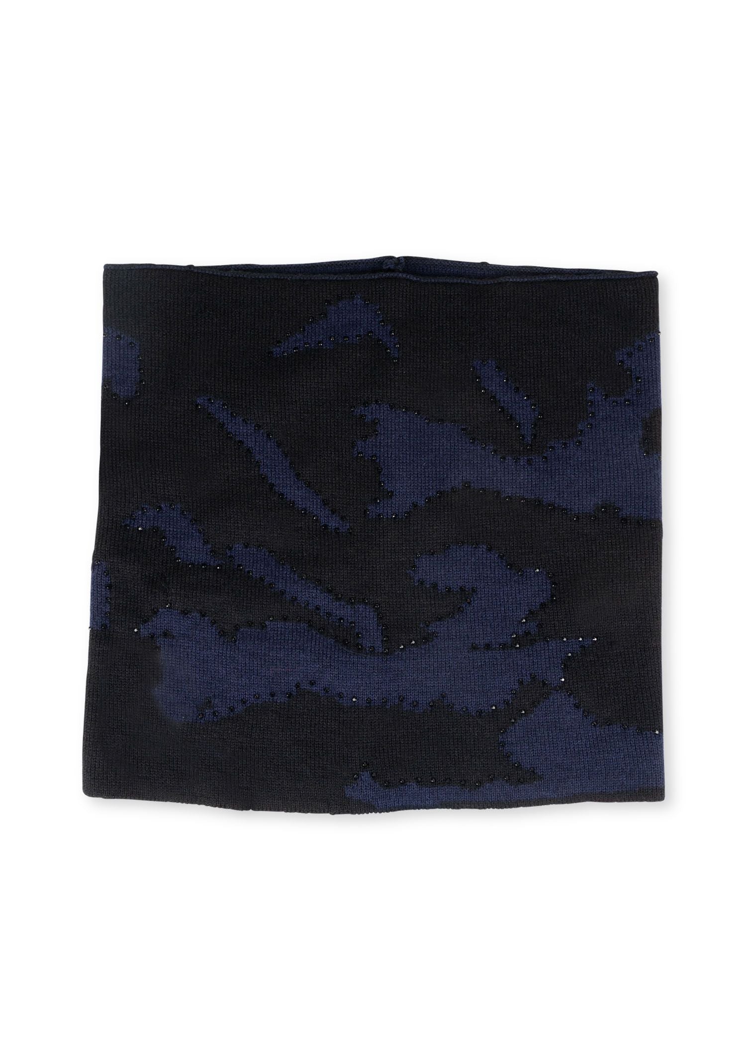 colorado black/navy camo neck warmer