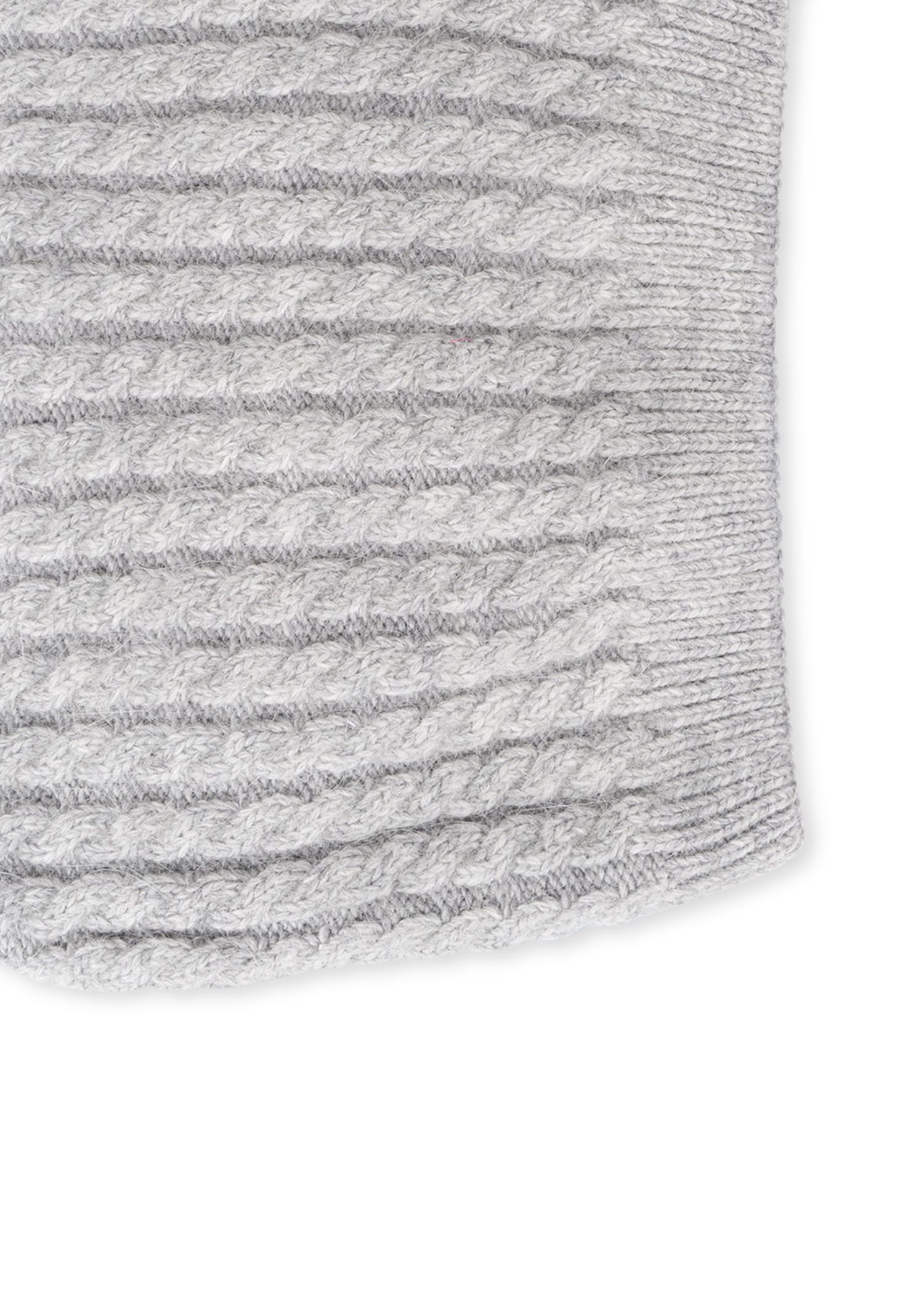 cabin cable hat heather