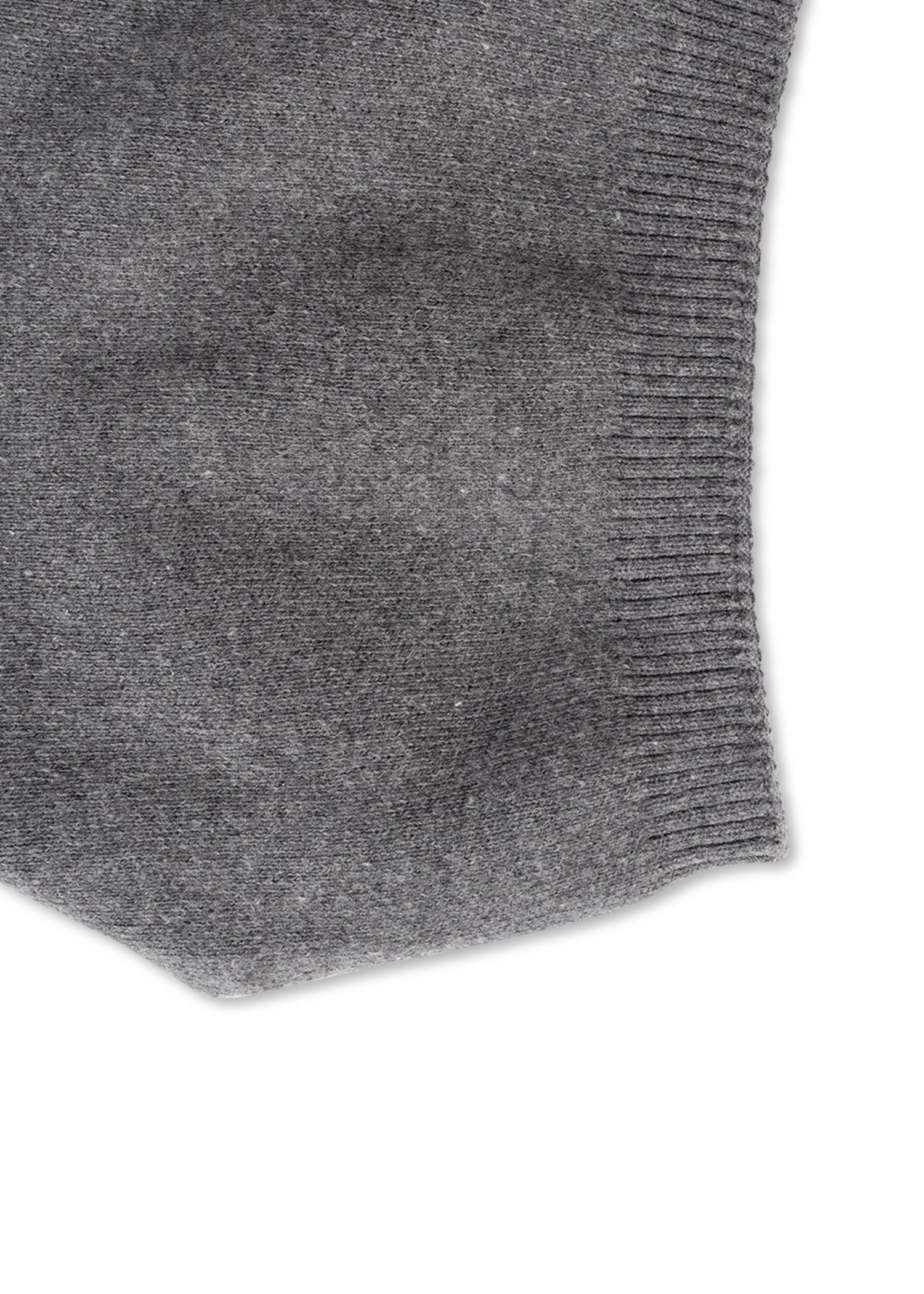 brooklyn beanie charcoal/charcoal faux fur pom