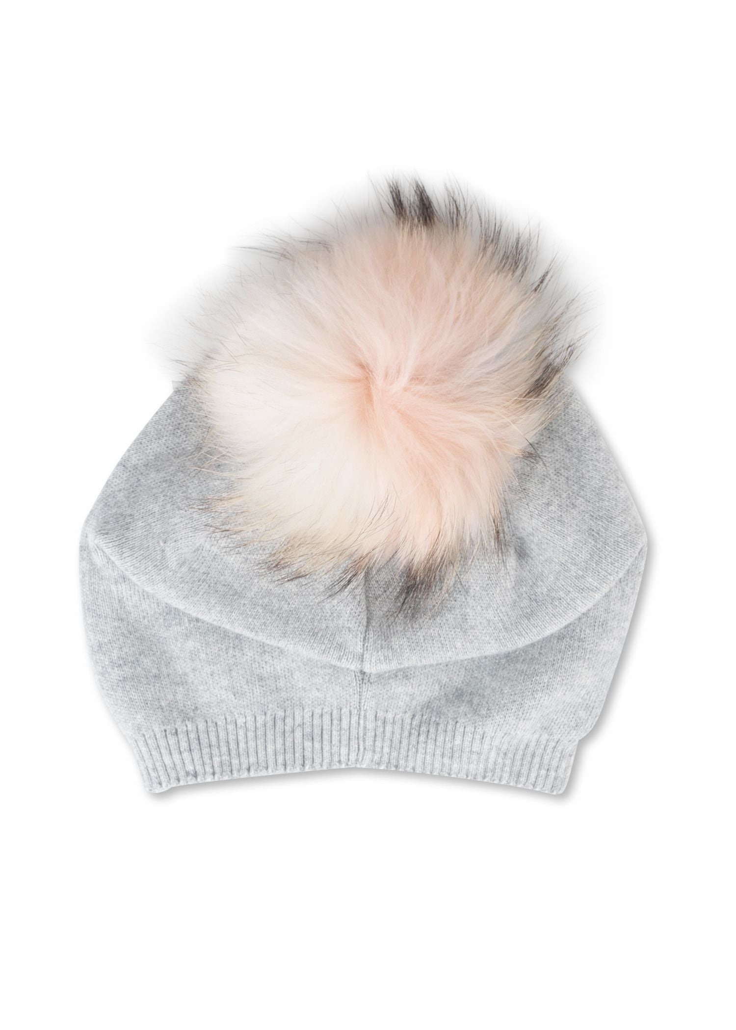 brooklyn beanie heather multi pastel fox