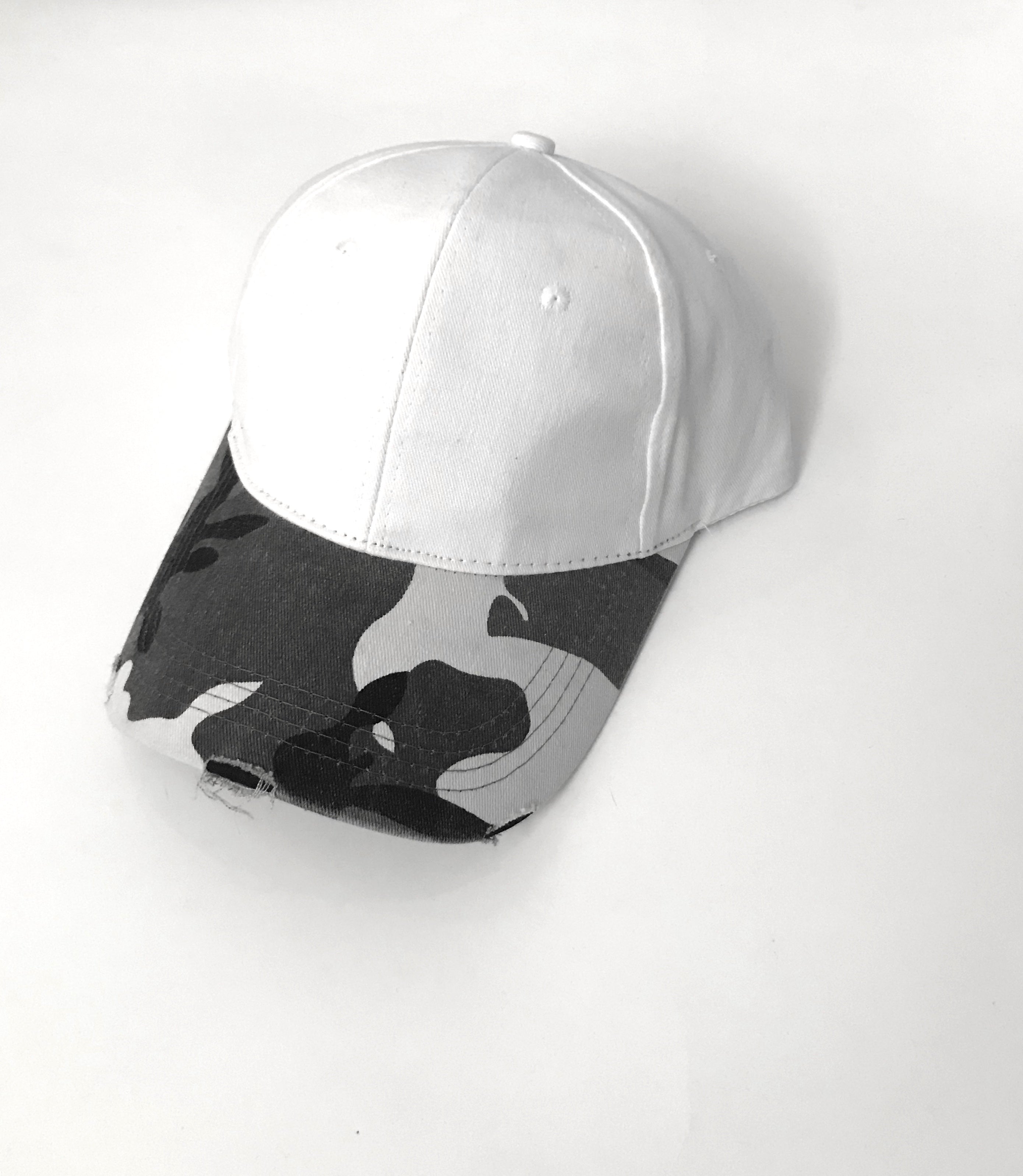 boardwalk baseball cap white/gray camo