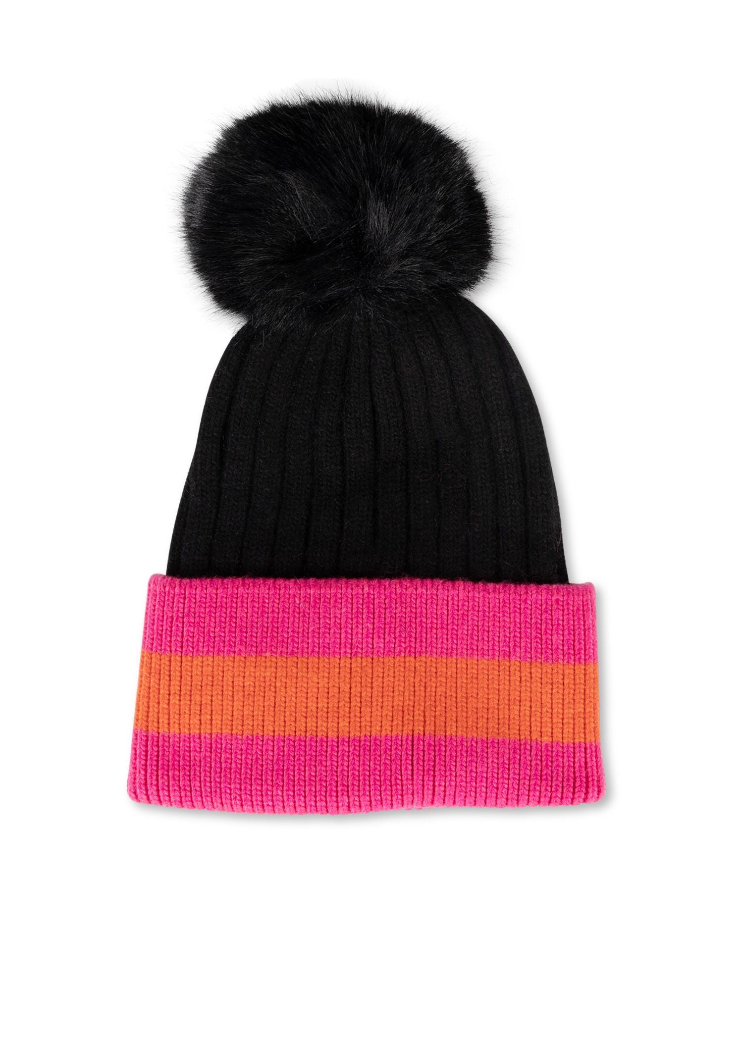 rave pom pom hat