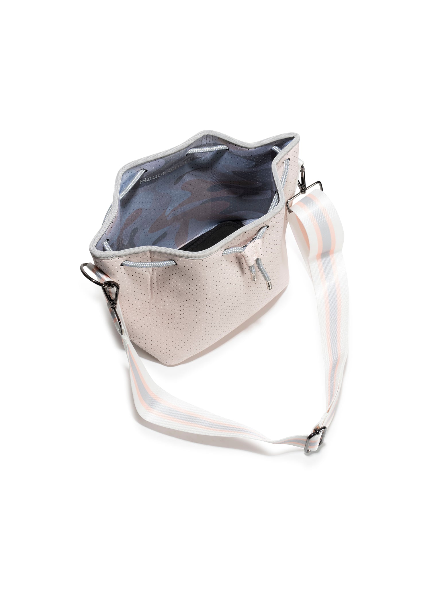 zoe shell bucket bag