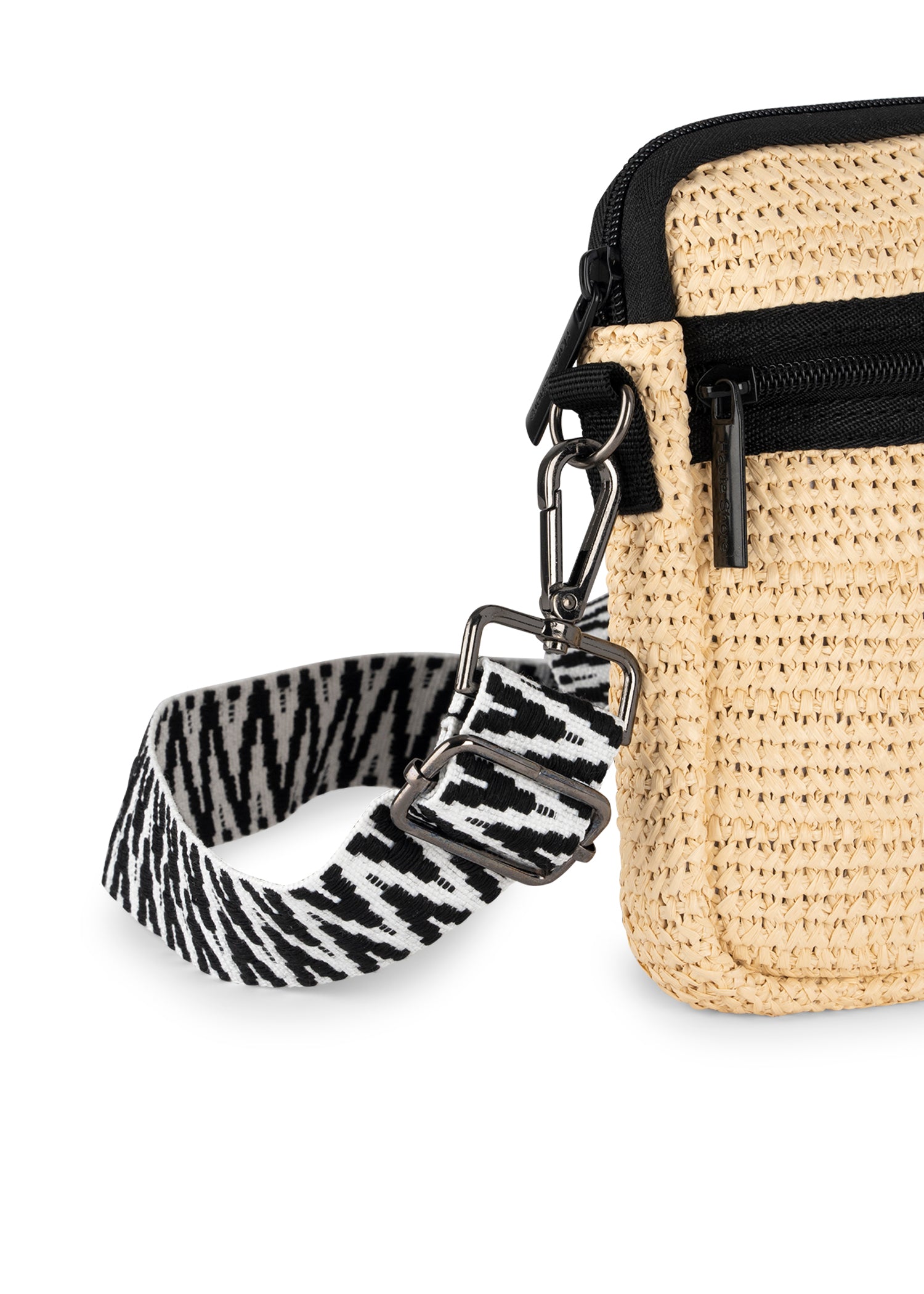 Casey Raffia Cellphone Bag