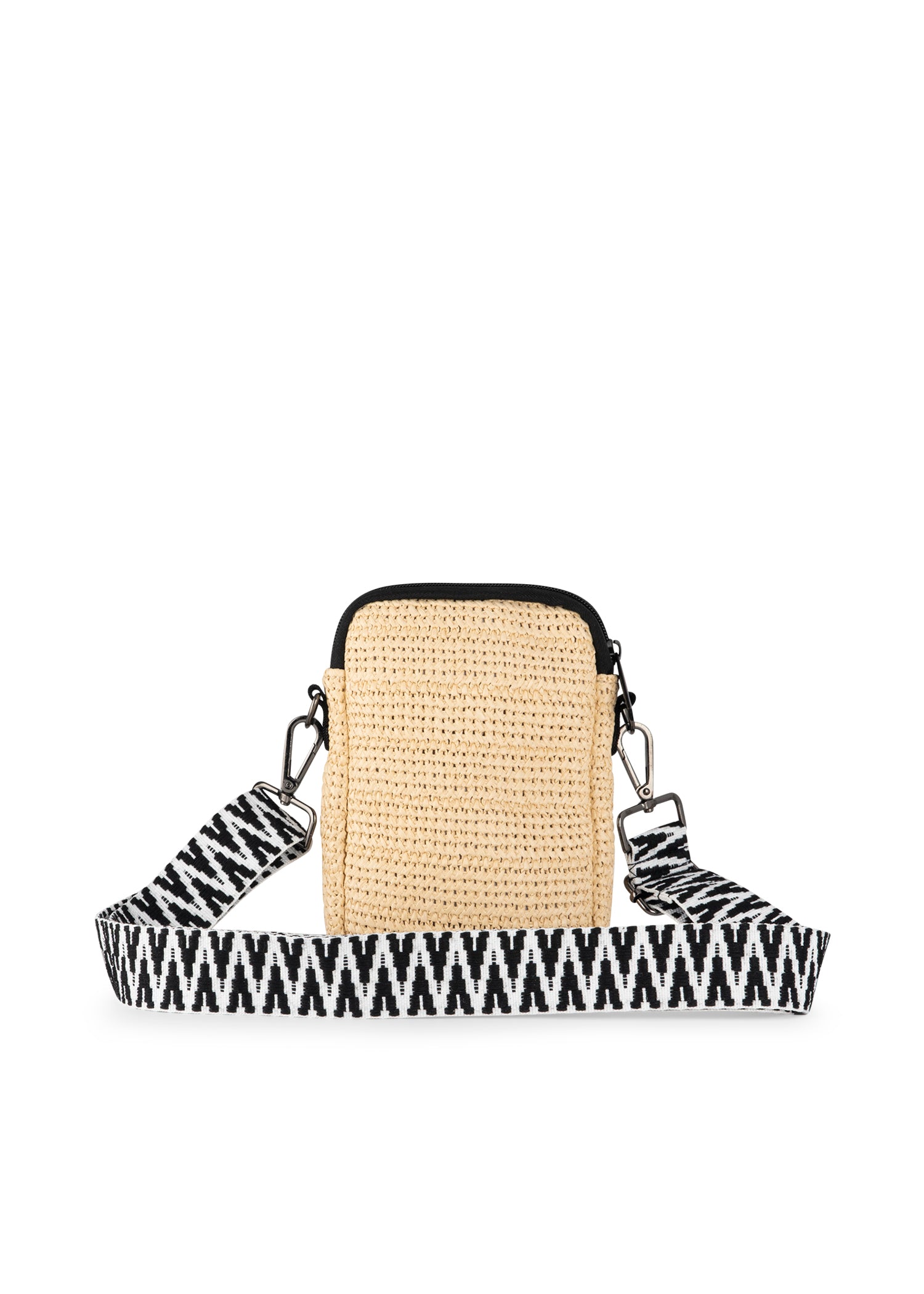 Casey Raffia Cellphone Bag