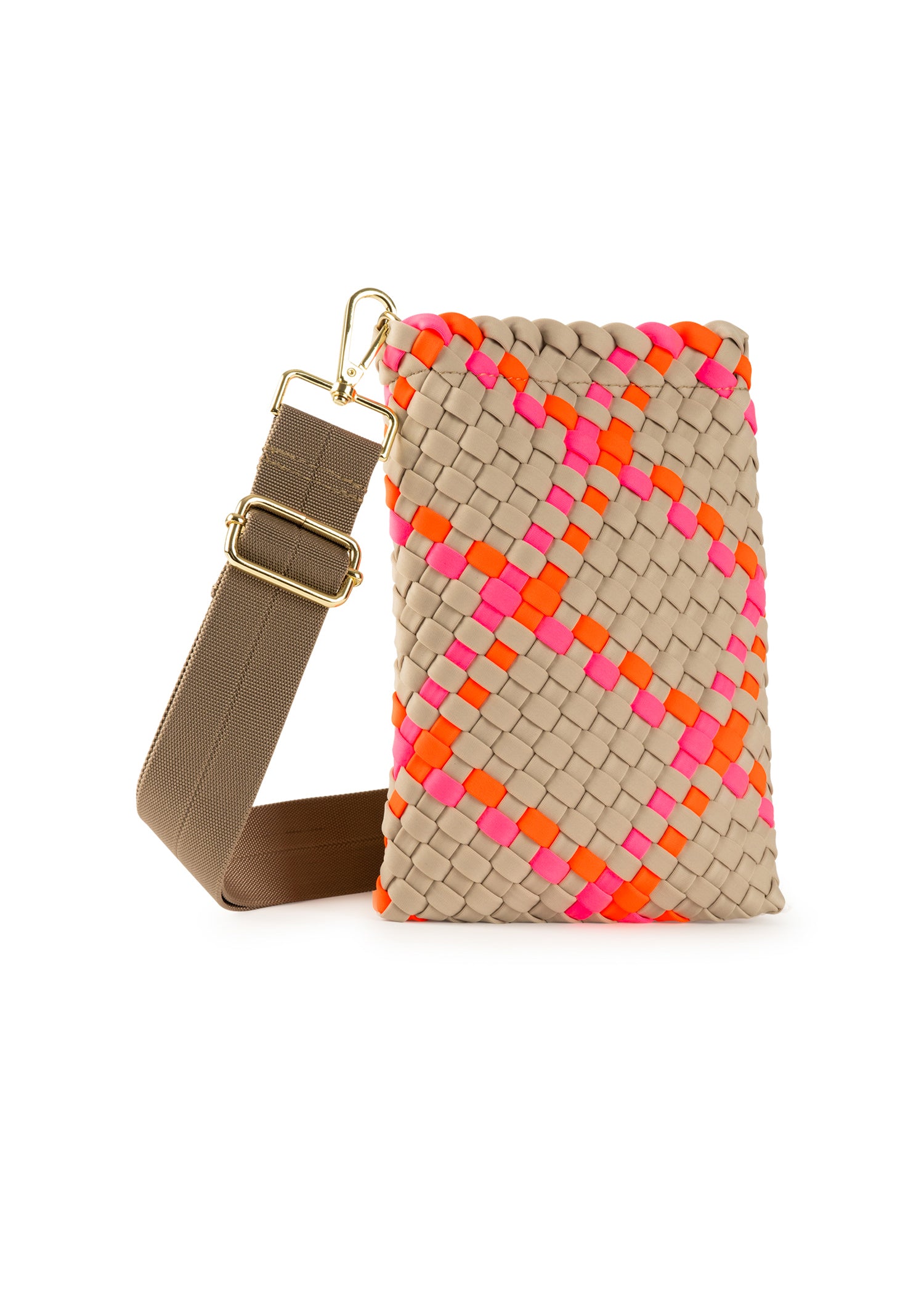 Shay Belize Woven Phone Bag