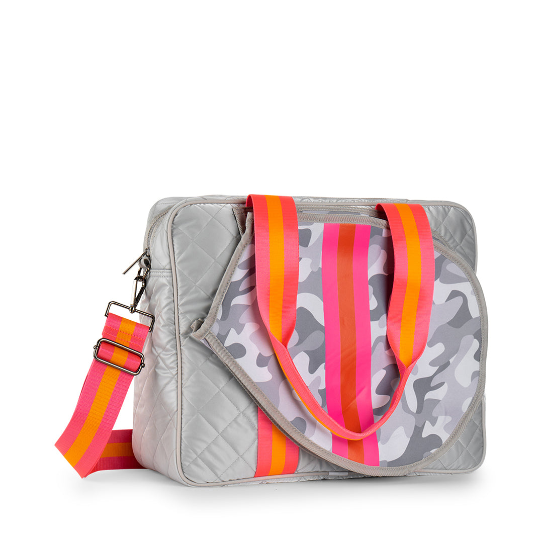 Billie Rise Quilted Puffer Tennis Bag - FINAL SALE