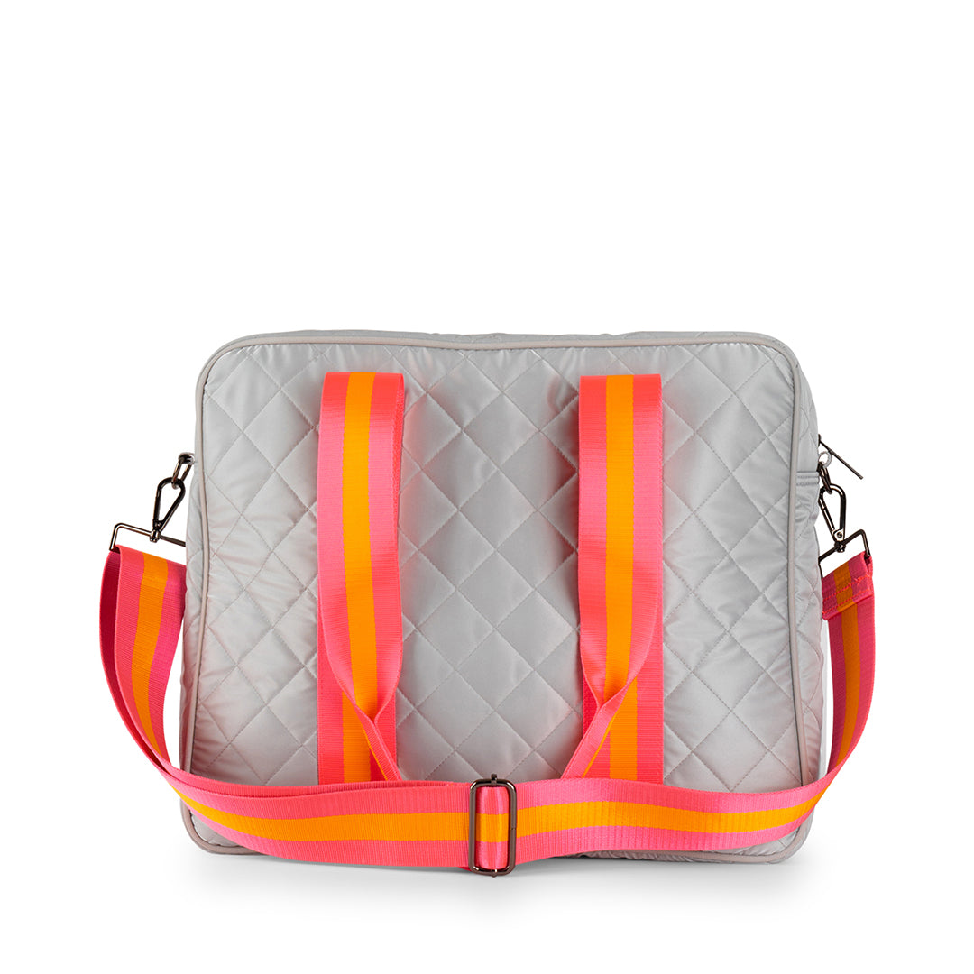 Billie Rise Quilted Puffer Tennis Bag