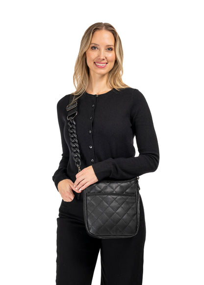 Jeri Solo Pebbled Crossbody