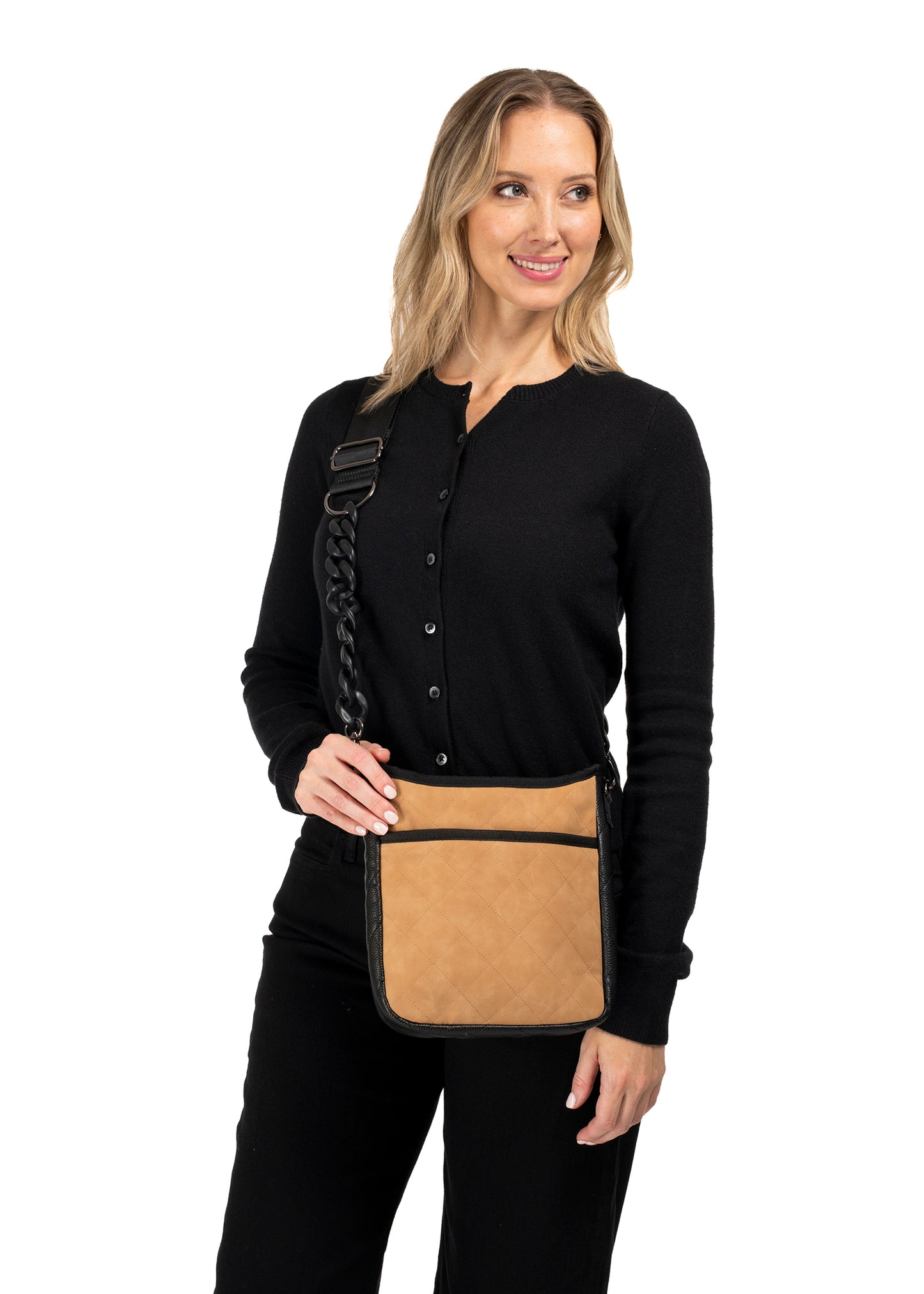 Jeri Toast Crossbody