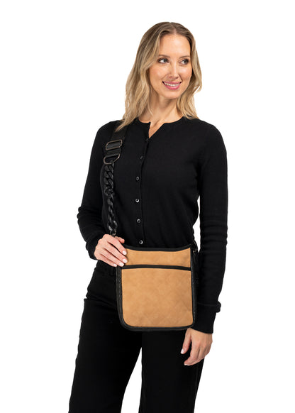 Jeri Toast Crossbody