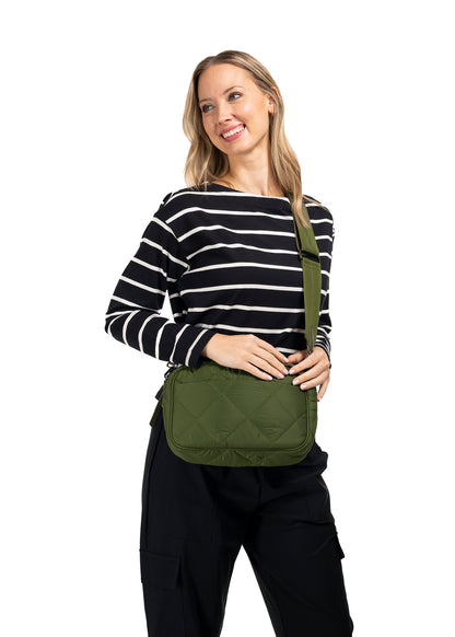 Noa Avenue Puffer Cargo Camera Crossbody