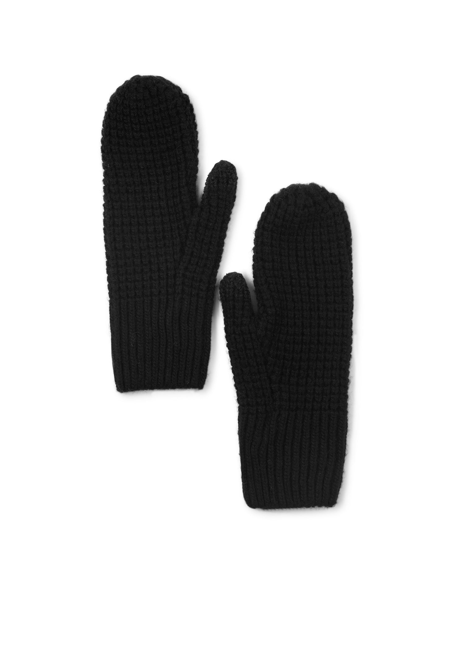 Waffle Slope Touch Mitten A