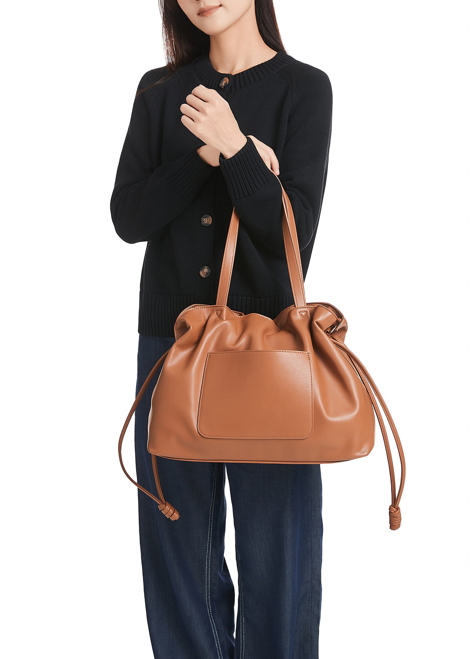 Reese Saddle Tote