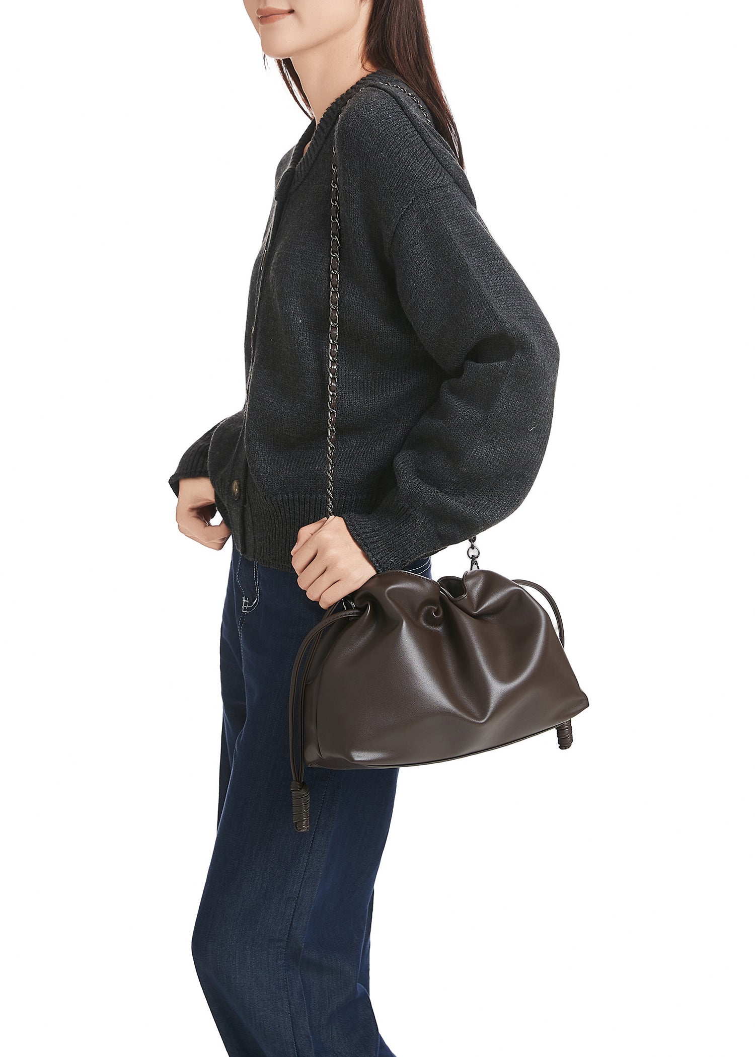 Taylor Chocolate Convertible Crossbody PRE-ORDER SHIPS 10/15