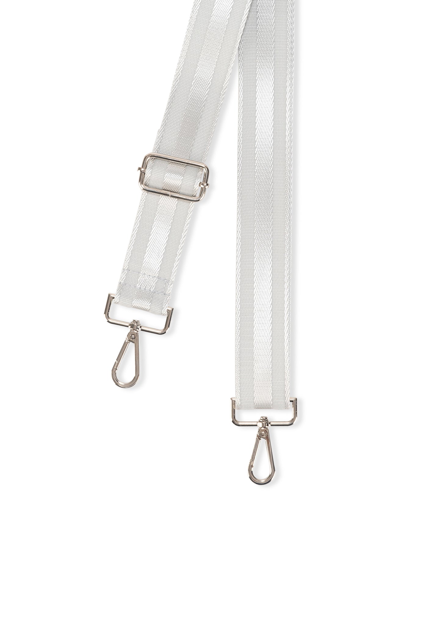 Casey Silver Tonal Handbag Strap