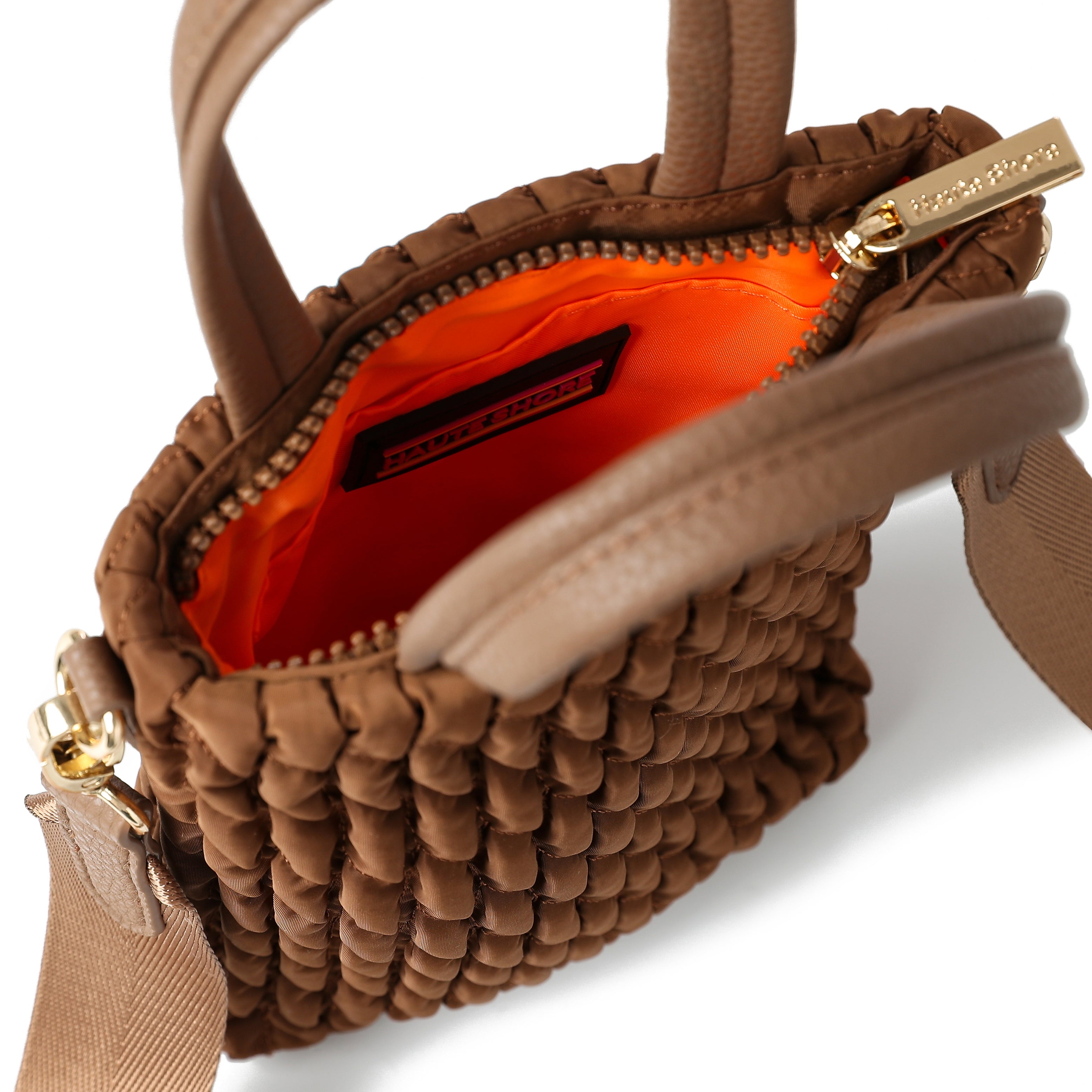 Mila Walnut Phone Crossbody Bag