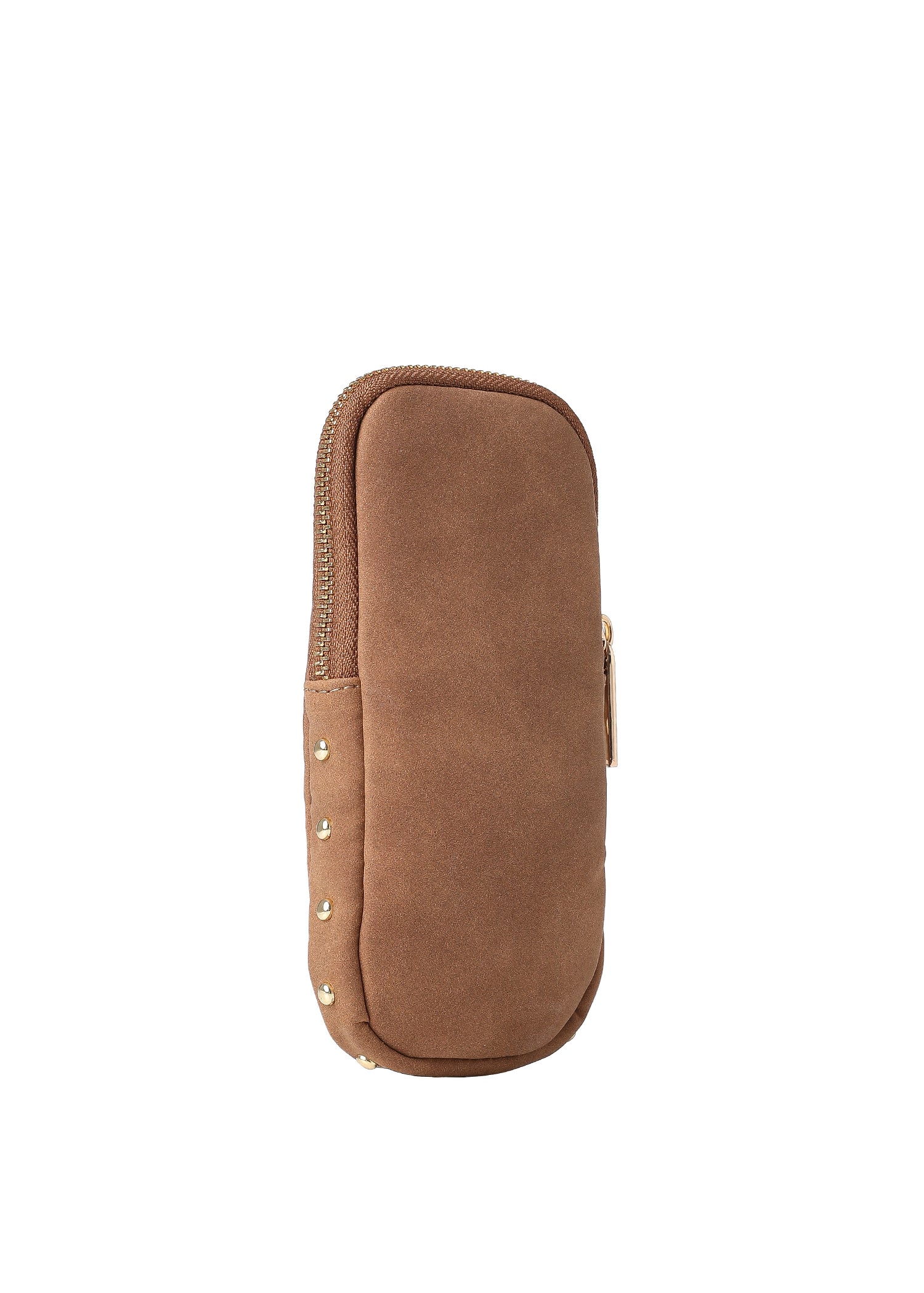 Ev Saddle Studded Suede Glasses Case PRE-ORDER SHIPS 9/15