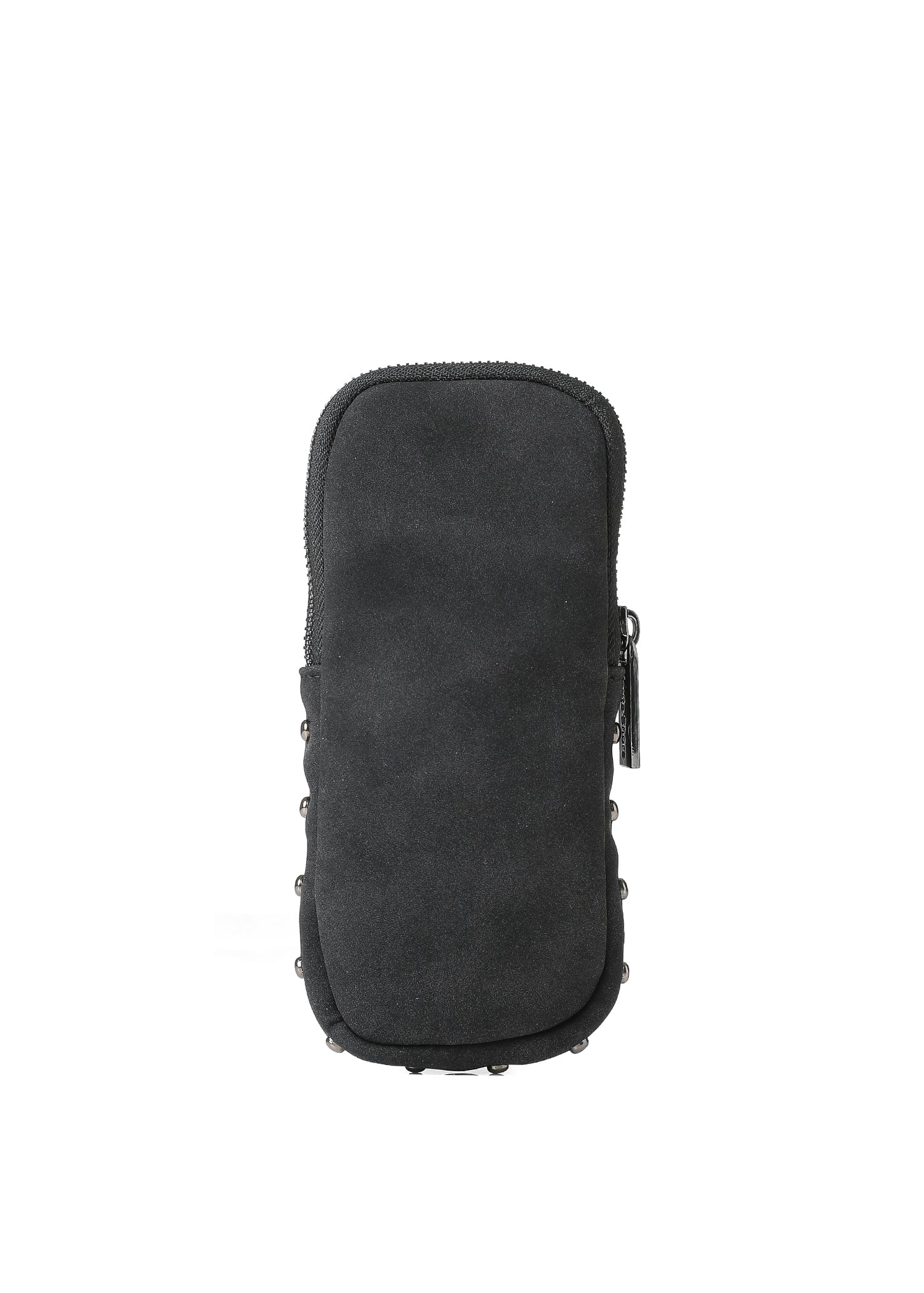 Ev Black Studded Suede Glasses Case PRE-ORDER SHIPS 9/15