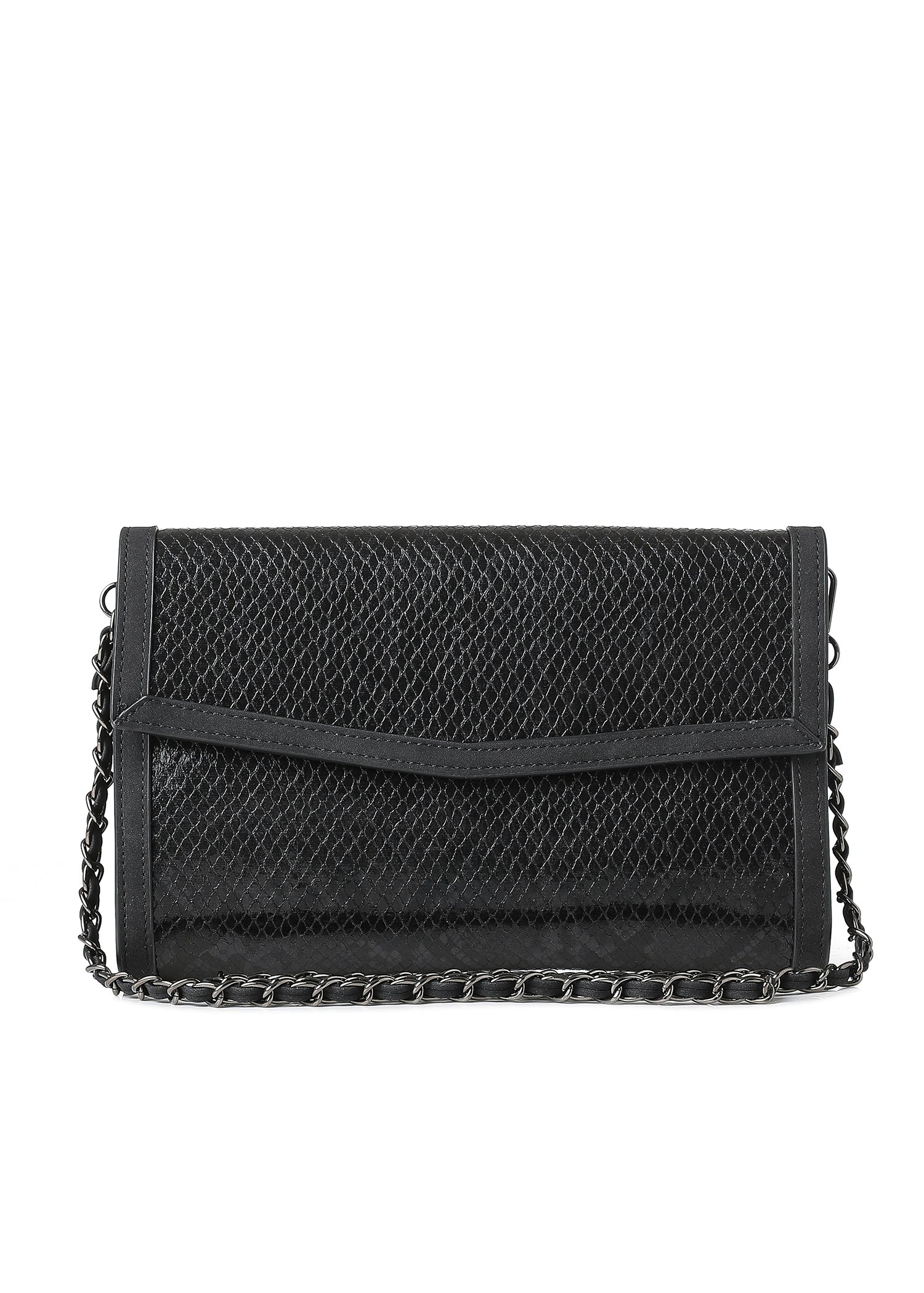 Beth Black Python Clutch PRE-ORDER SHIPS 9/15