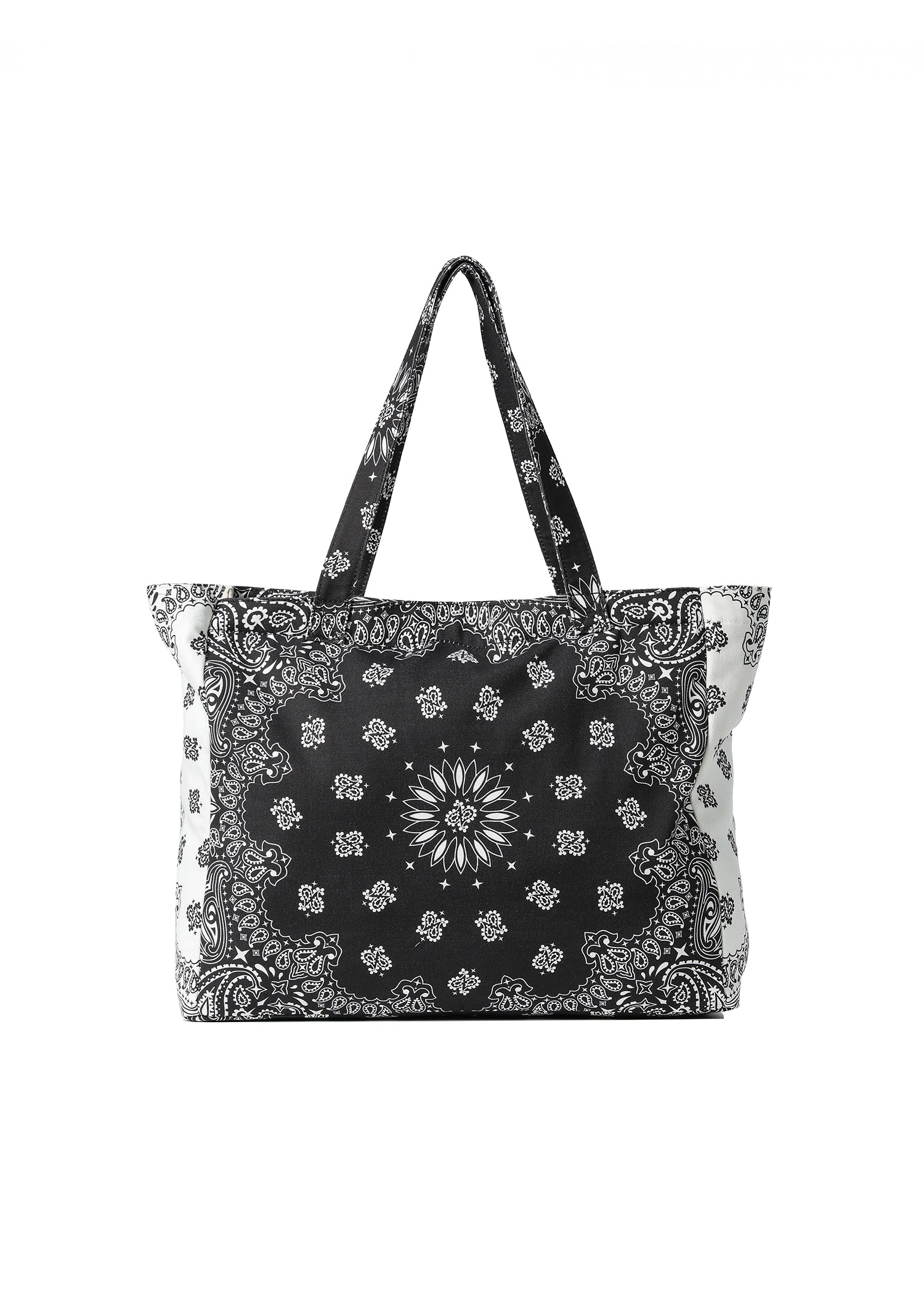 Bailey Black/White Bandana Tote PRE-ORDER SHIPS 5/25