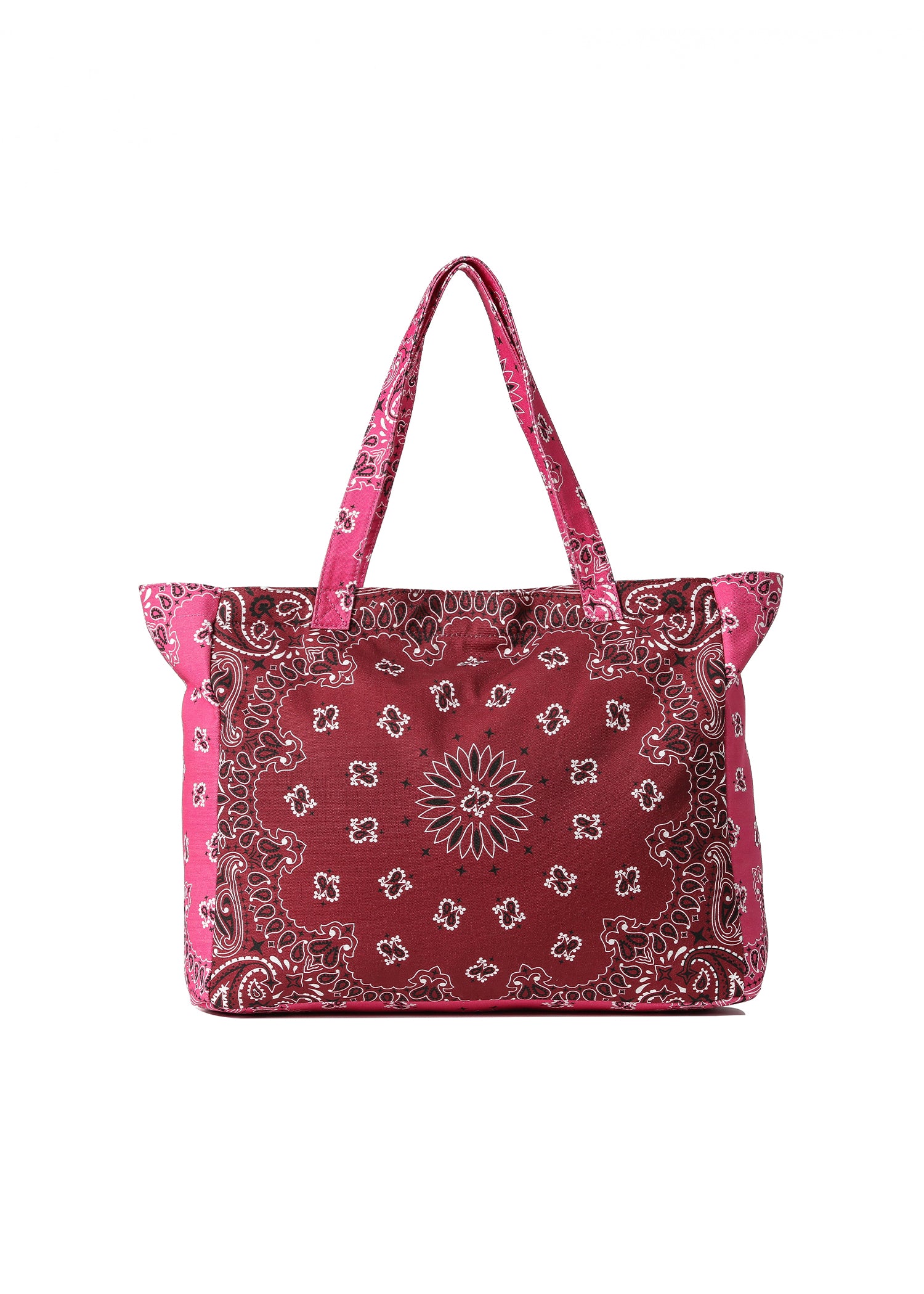Bailey Burgundy/Pink Bandana Tote PRE-ORDER SHIPS 5/5