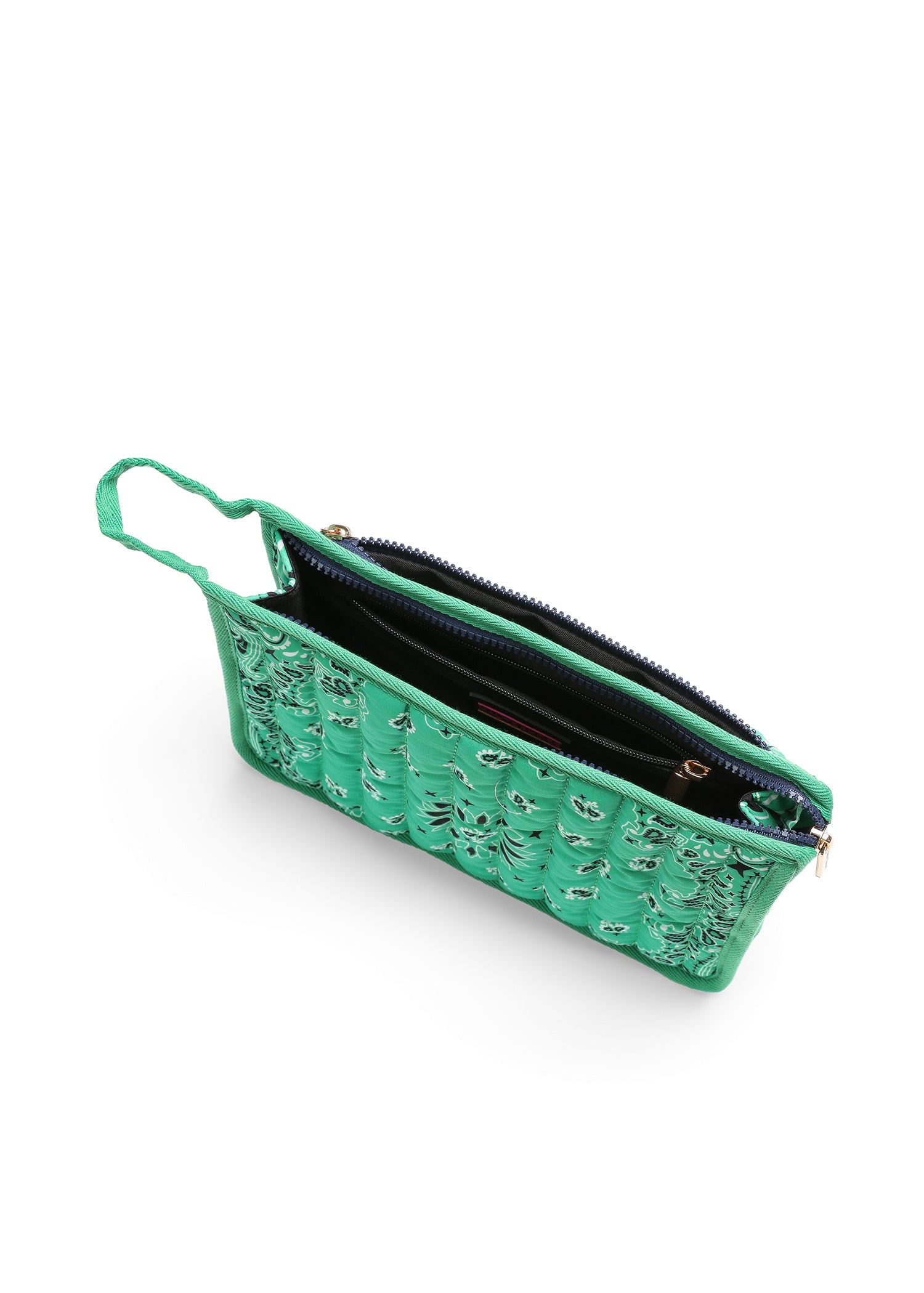 Beau Green Bandana Pouch