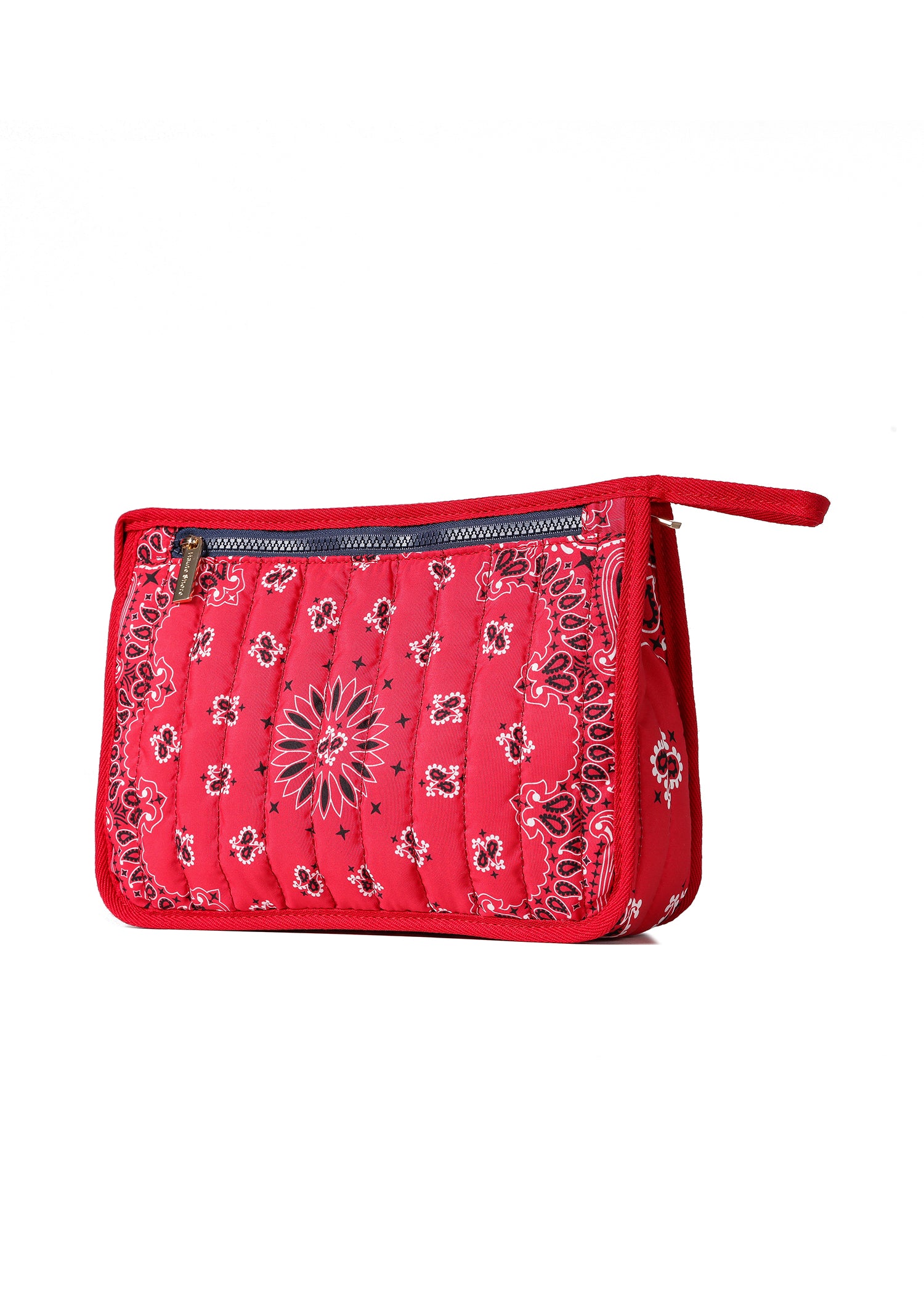 Beau Red Bandana Pouch