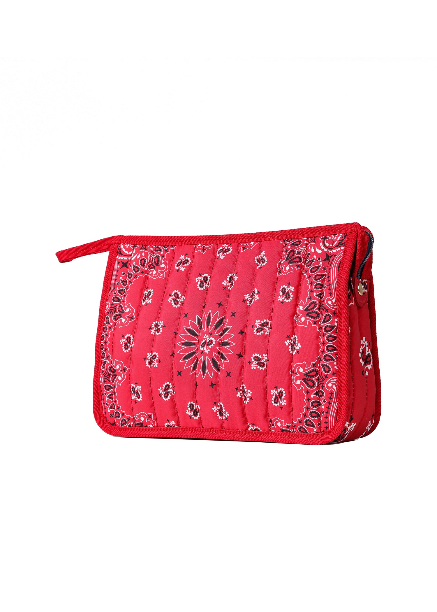 Beau Red Bandana Pouch