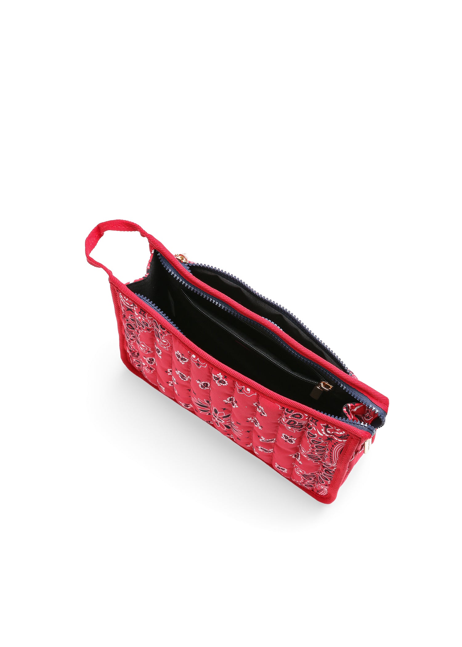 Beau Red Bandana Pouch
