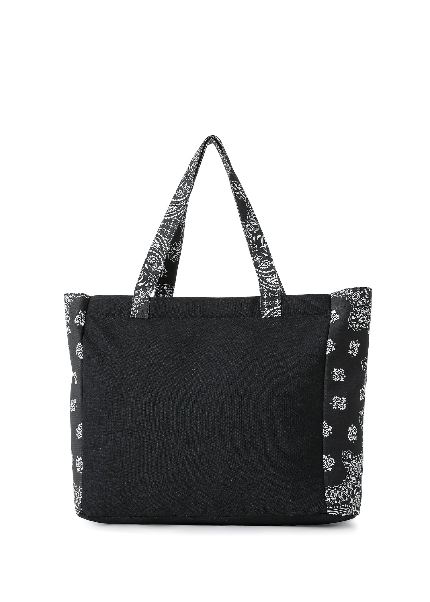 Bailey Black/Black Bandana Tote