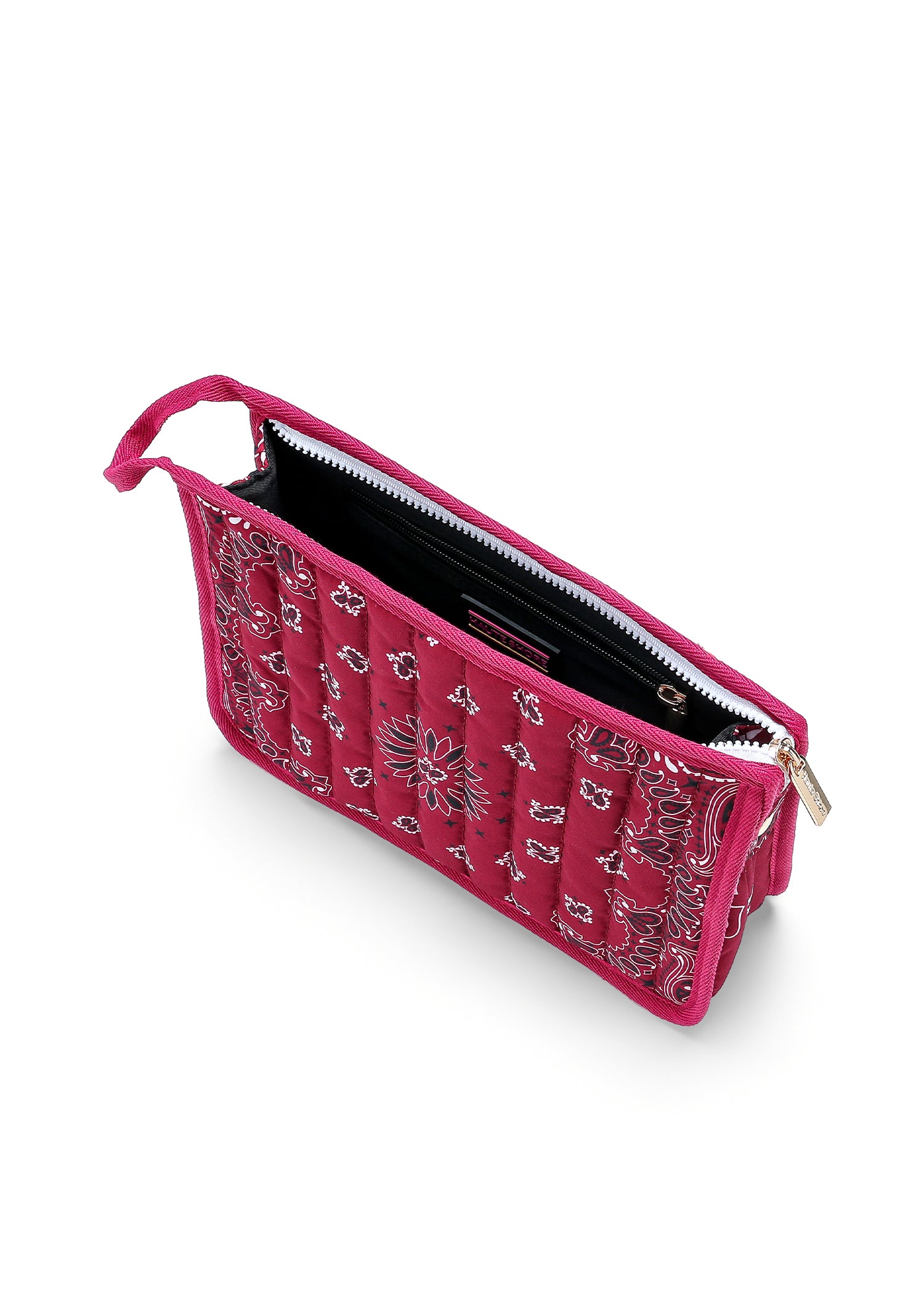 Beau Crimson/White Bandana Pouch