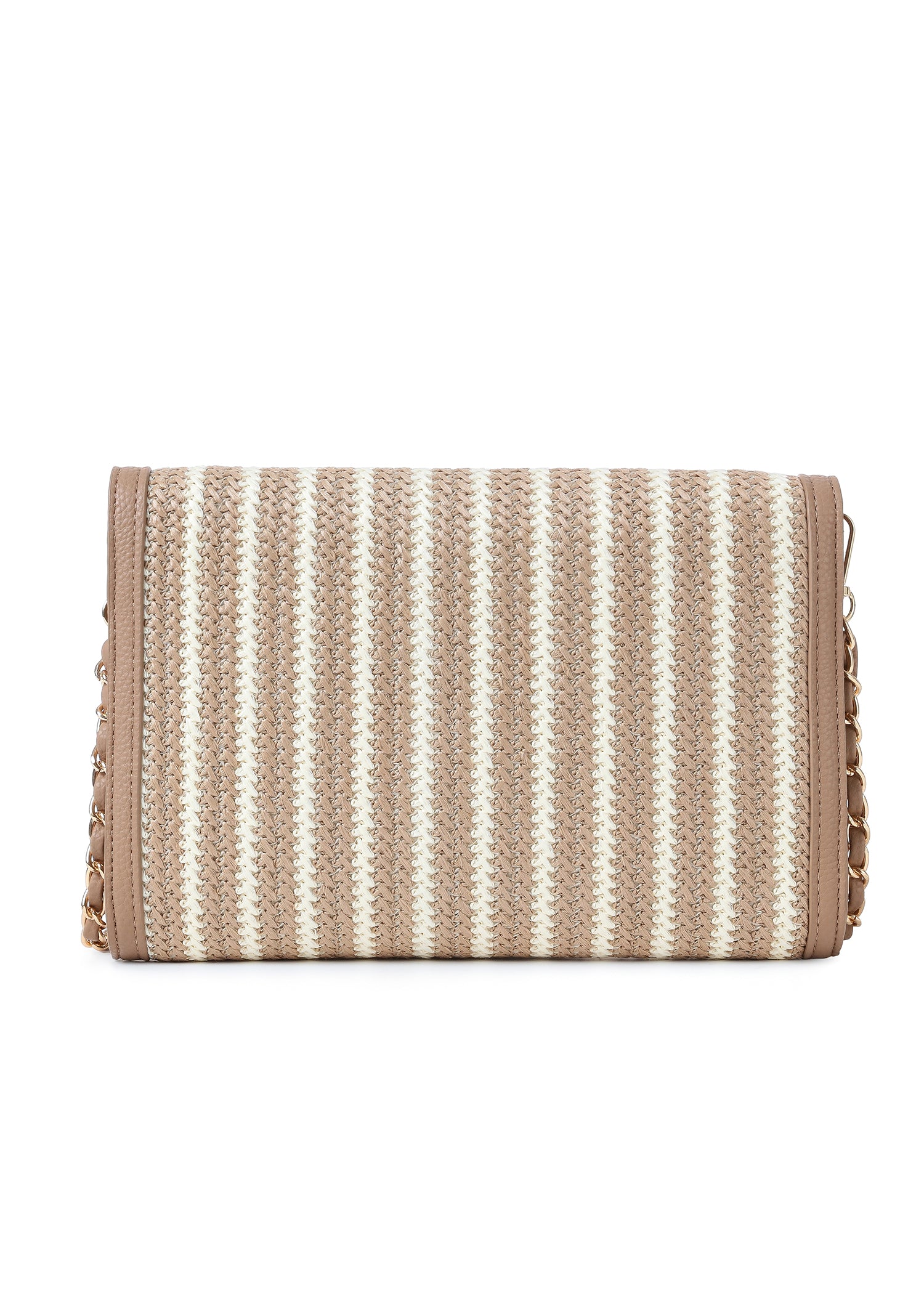 Beth Capri Raffia Clutch