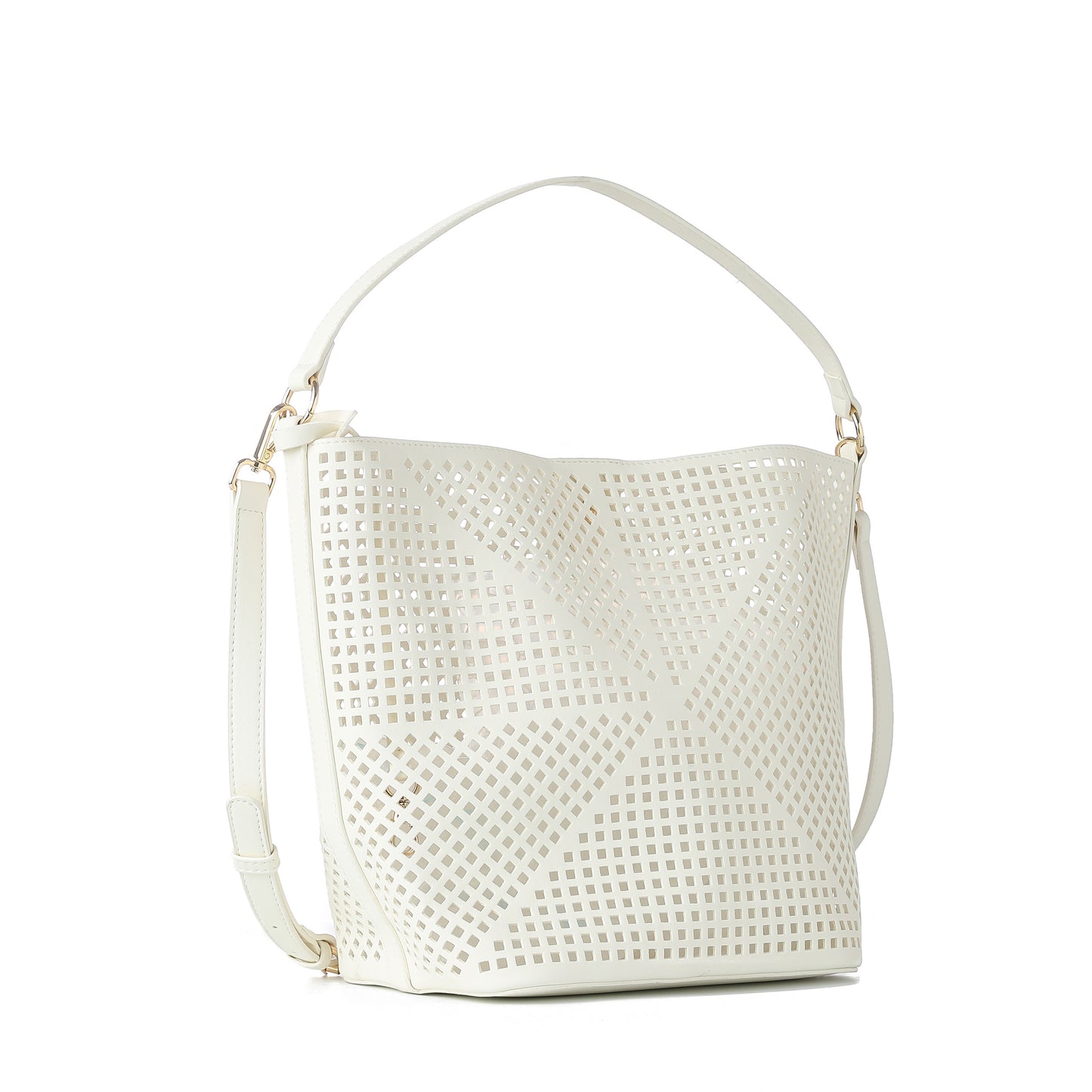 Celine Ivory Bucket Bag