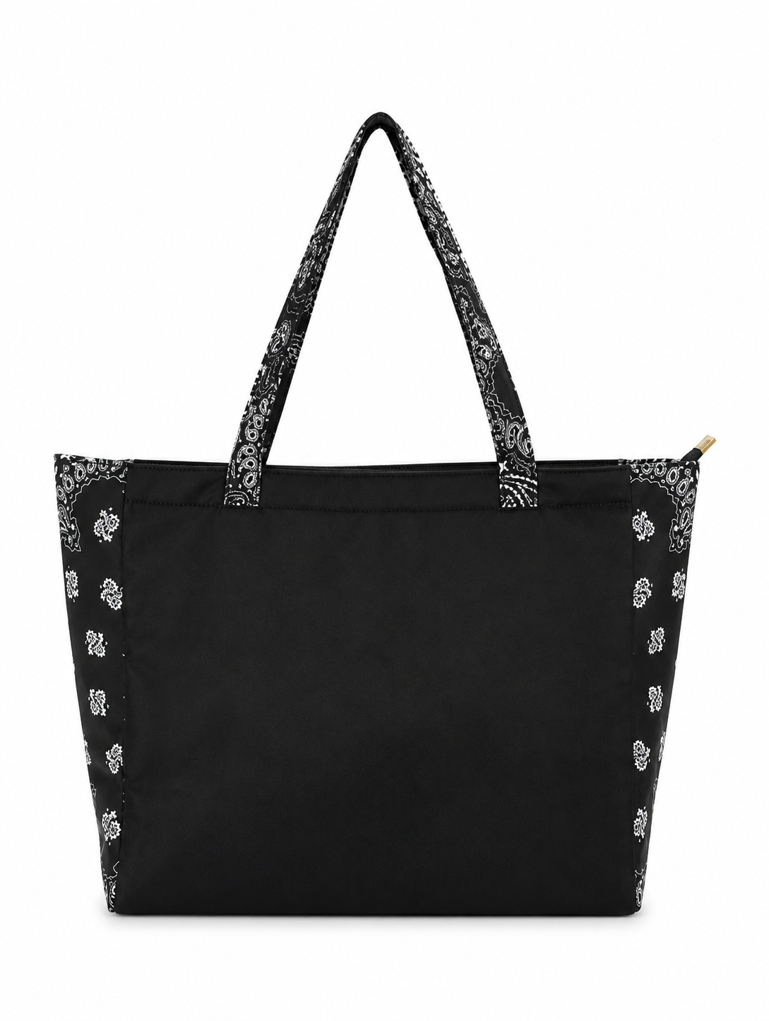 Bailey Black/Black Bandana Tote