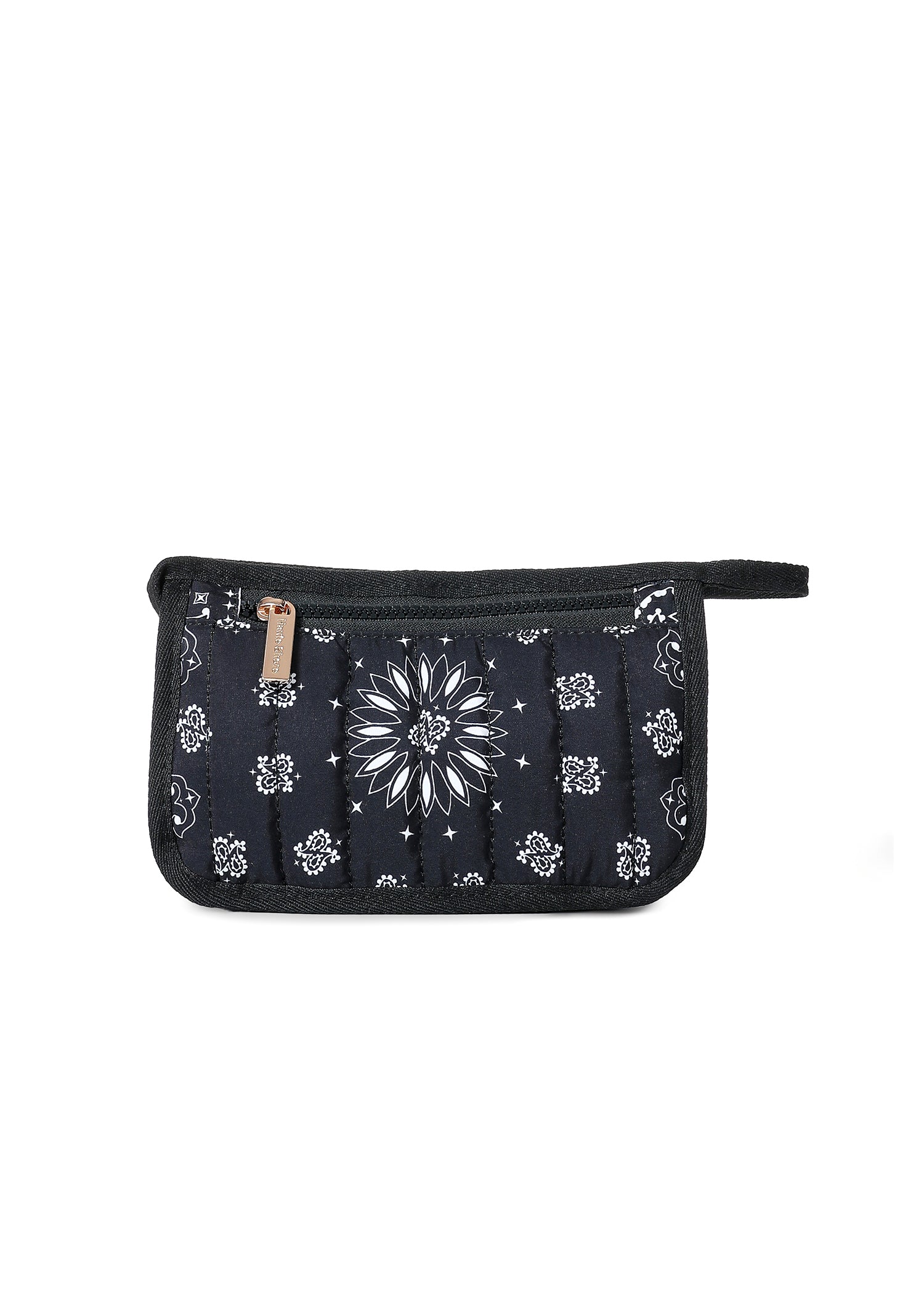 Demi Black Bandana Pouch