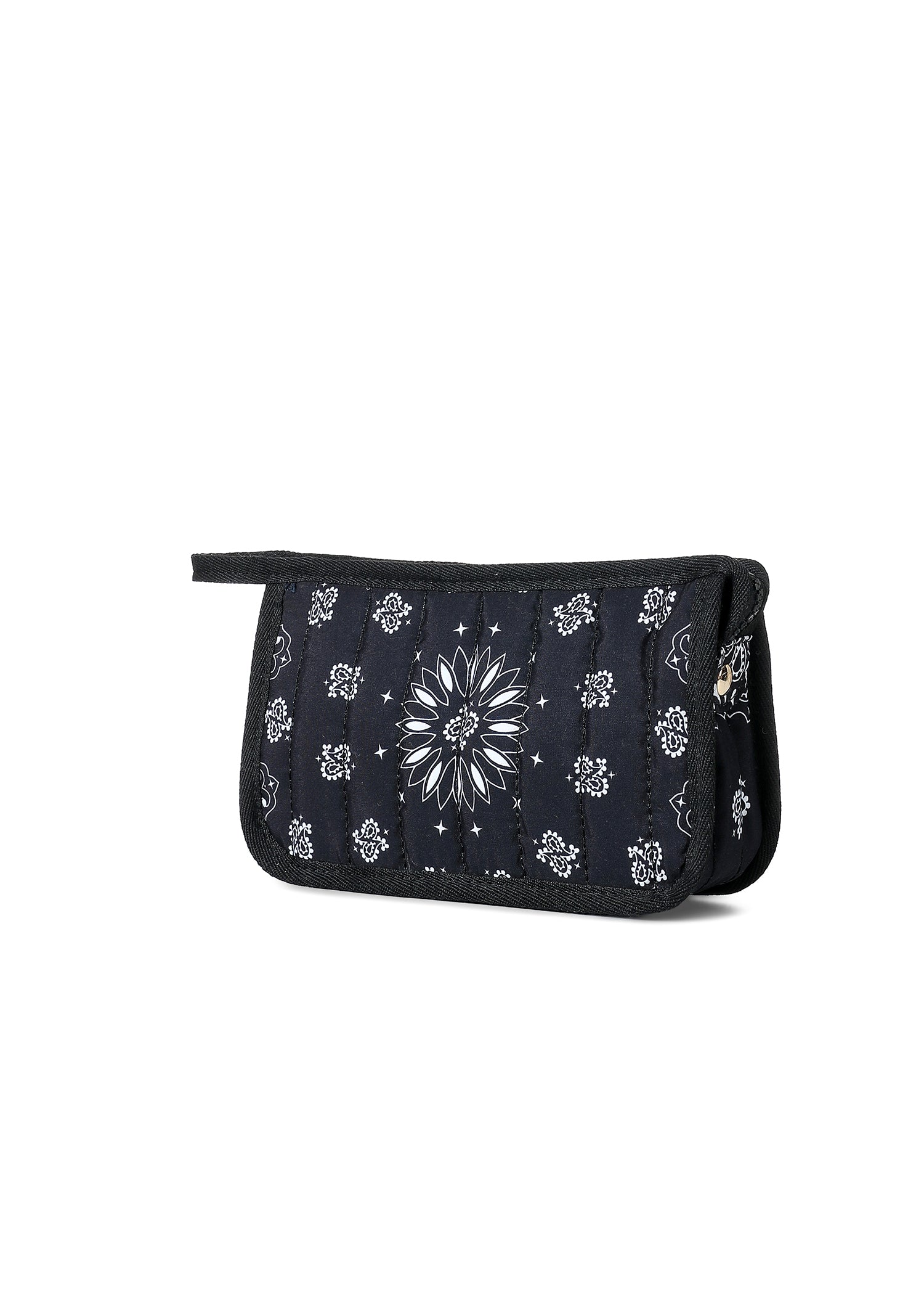 Demi Black Bandana Pouch