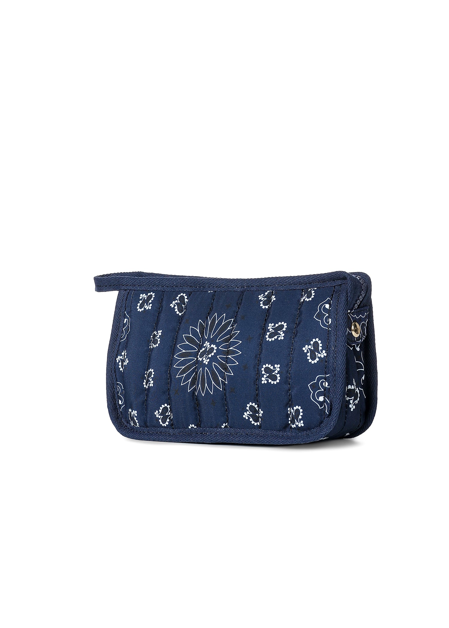 Demi Navy Bandana Pouch