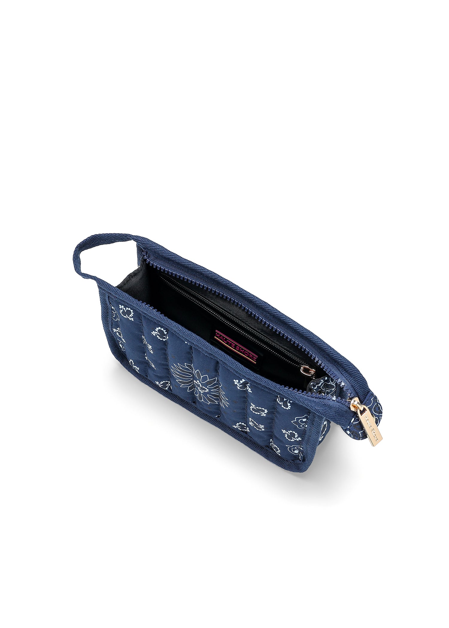 Demi Navy Bandana Pouch