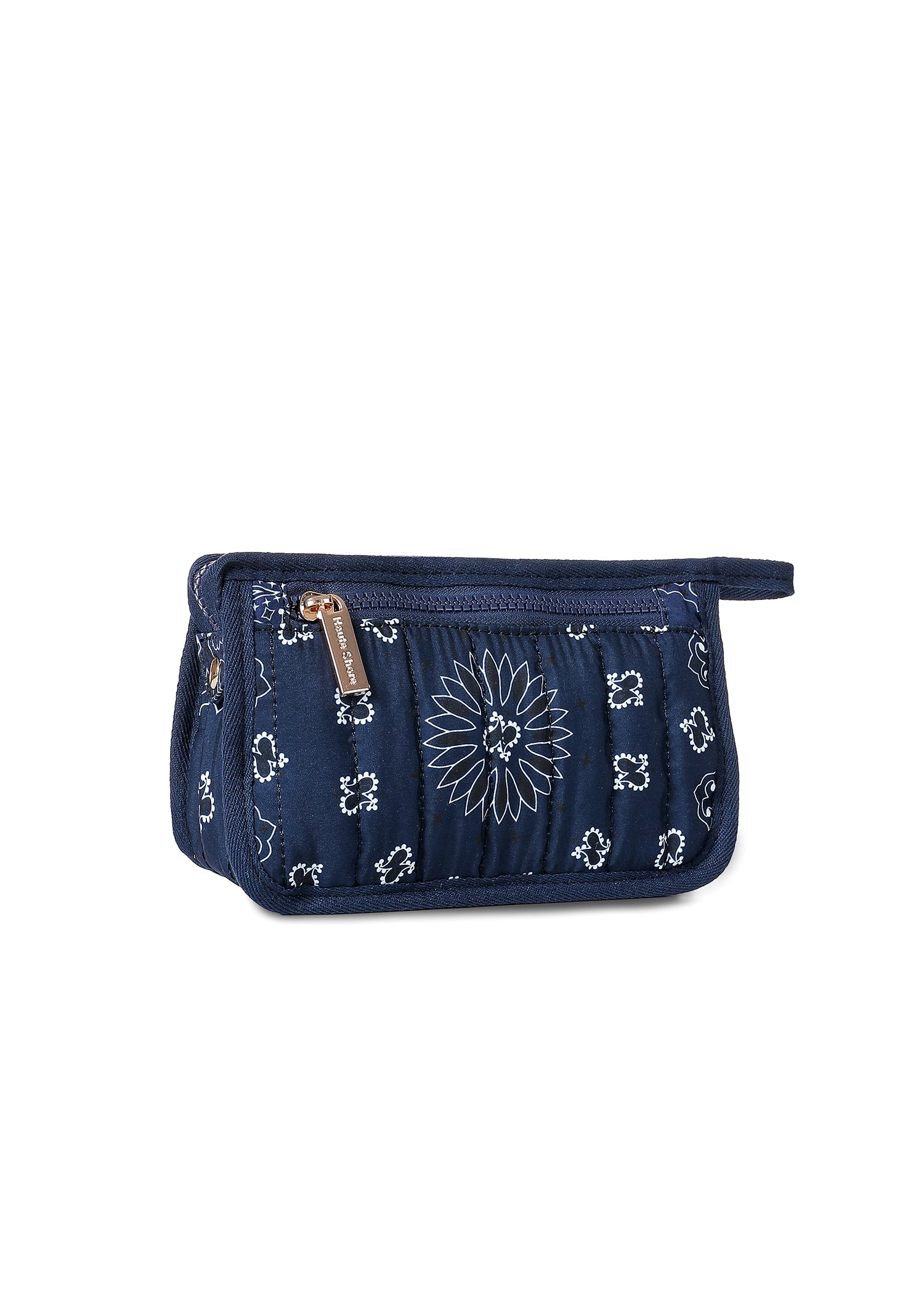 Demi Navy Bandana Pouch