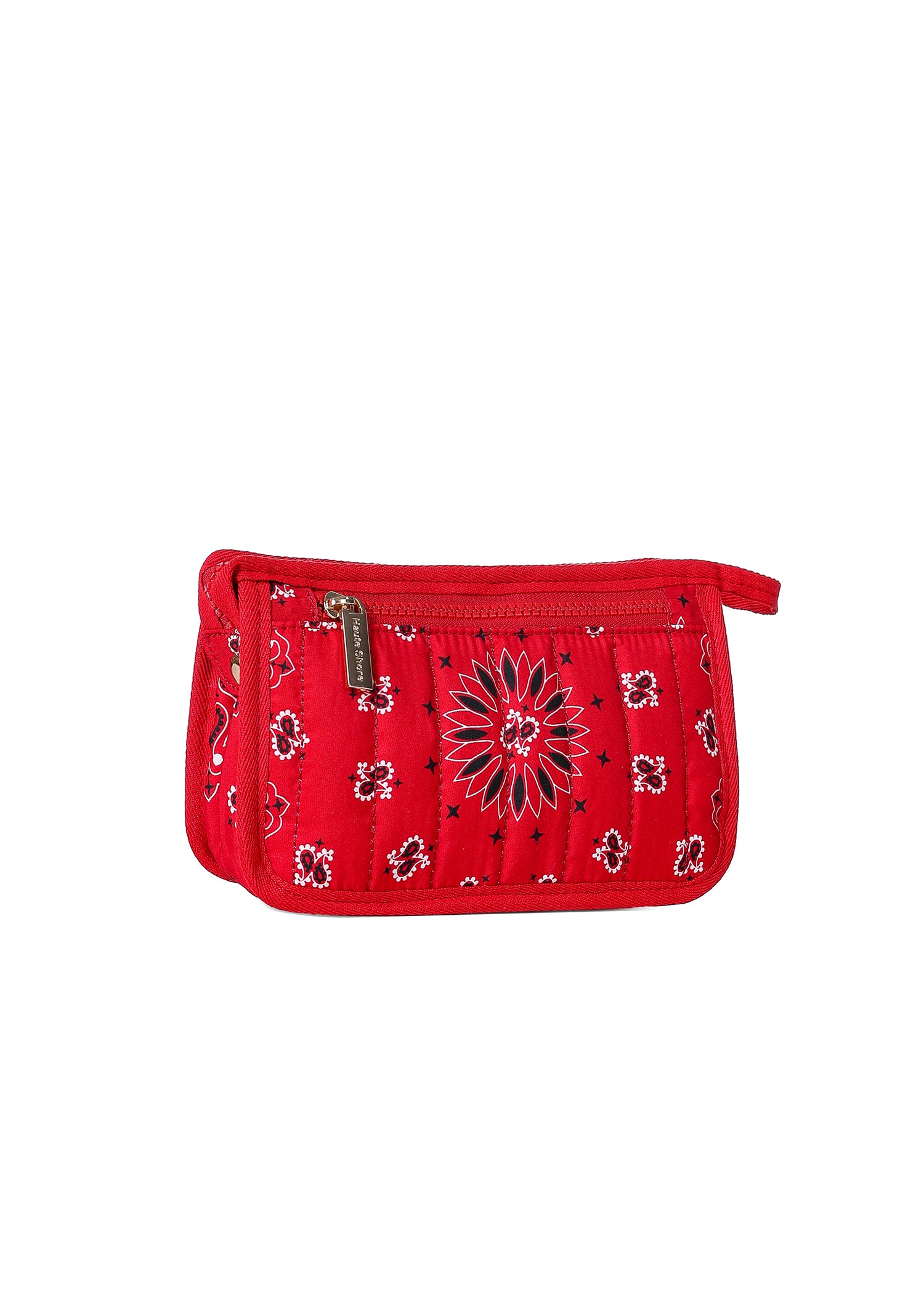 Demi Red Bandana Pouch