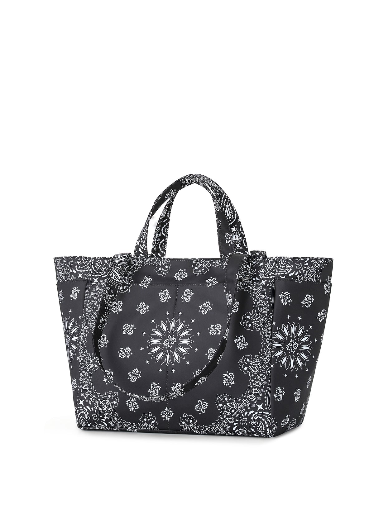 Hayden Black Bandana Tote