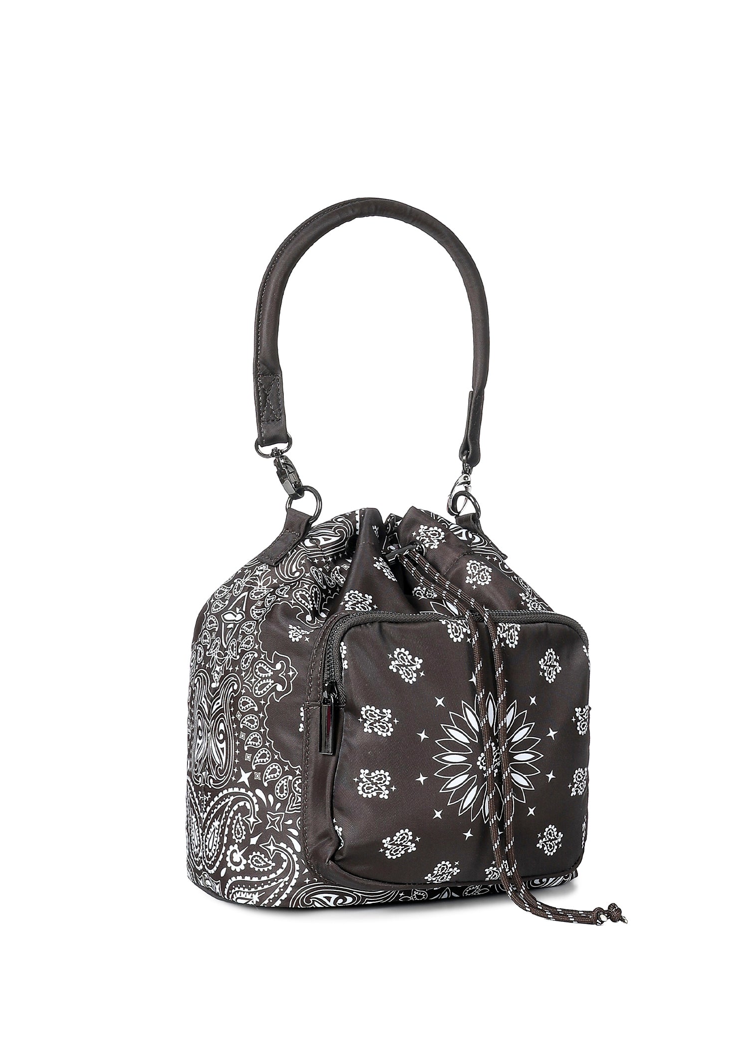 Harley Chocolate Bandana Bucket Bag