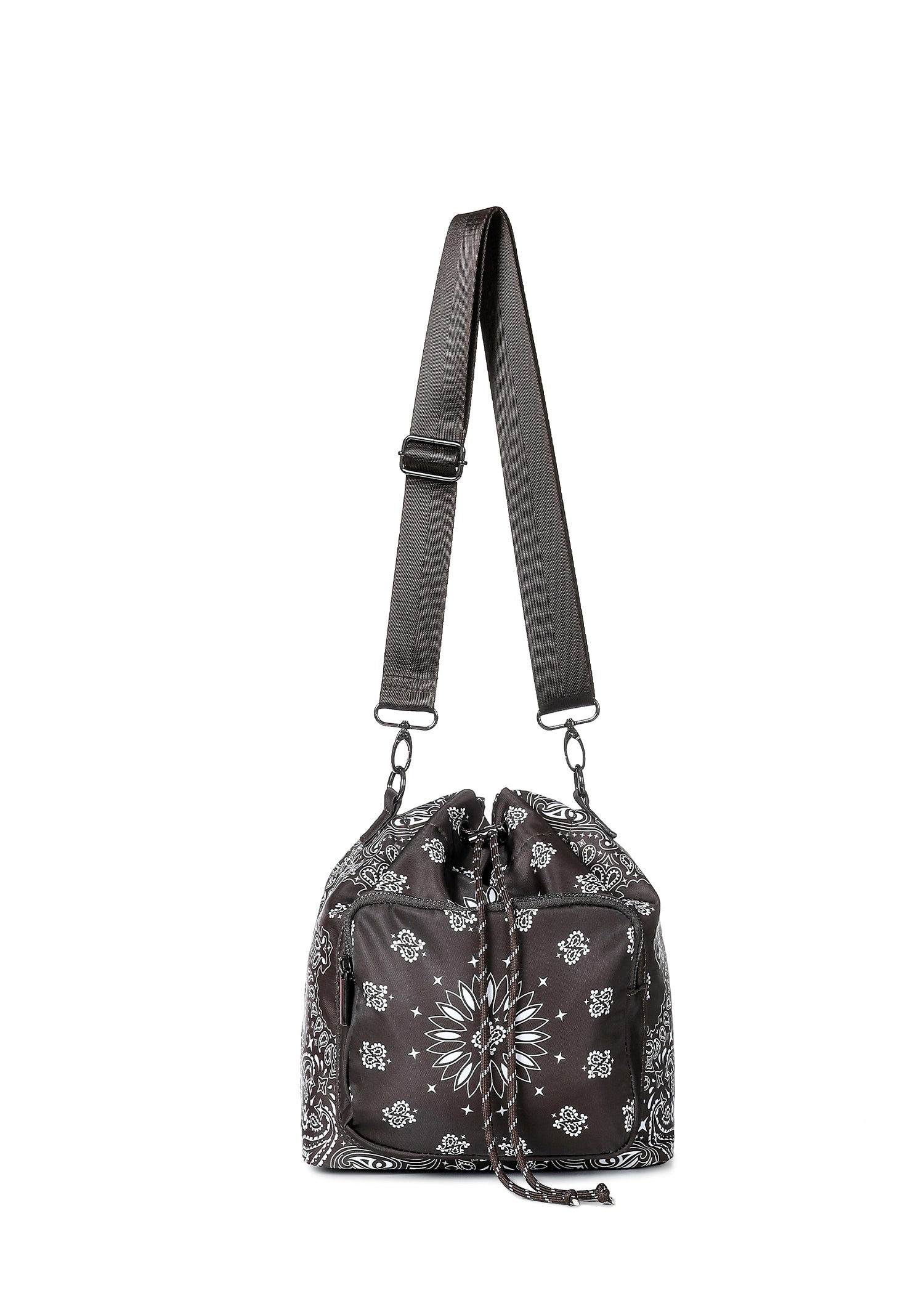 Harley Chocolate Bandana Bucket Bag