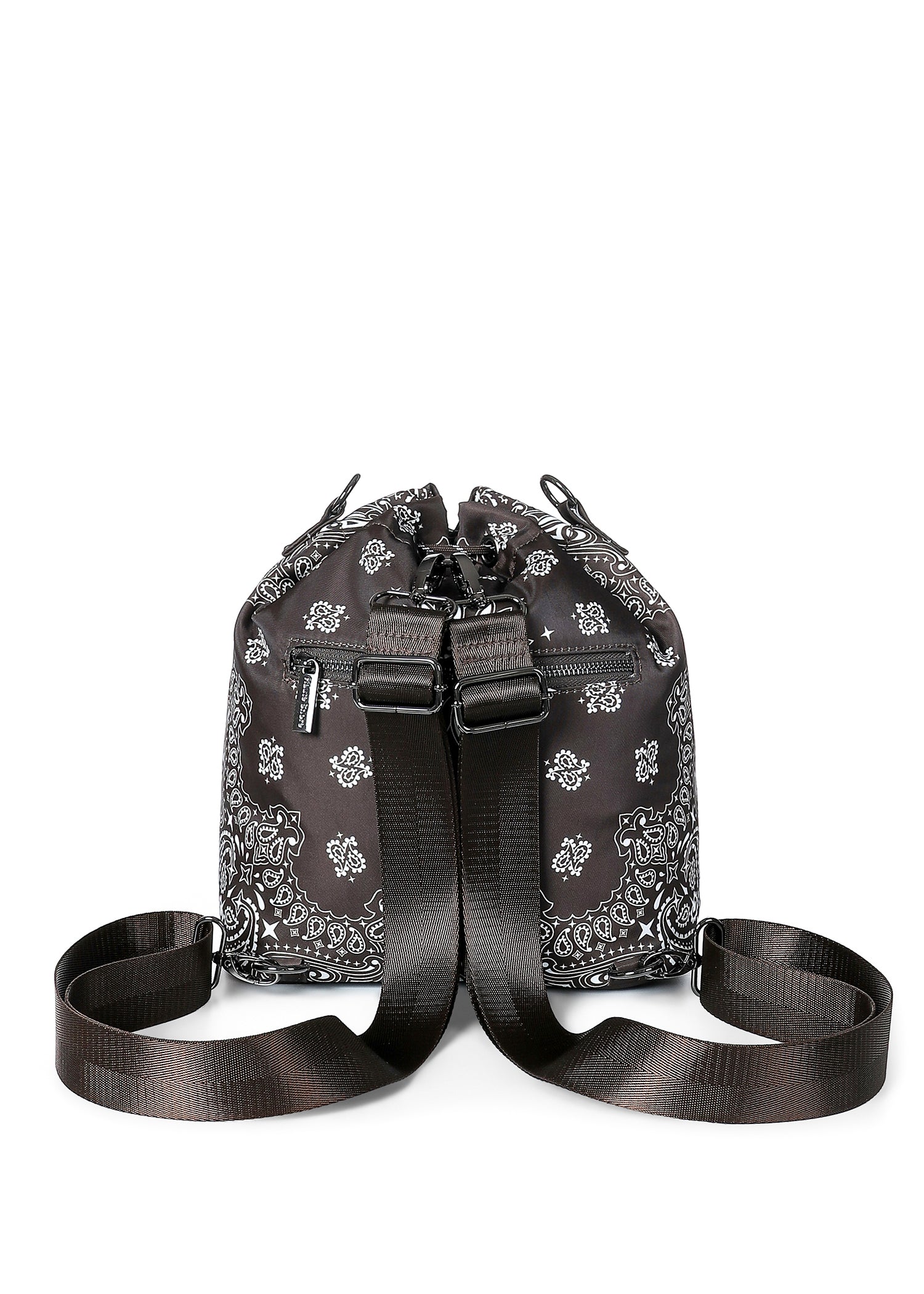 Harley Chocolate Bandana Bucket Bag