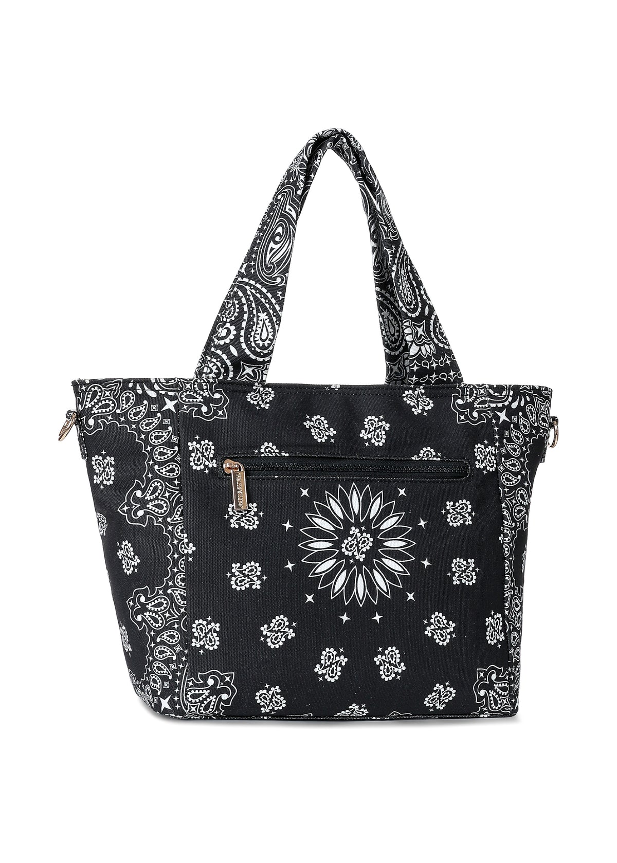 Jaime Black Bandana Tote