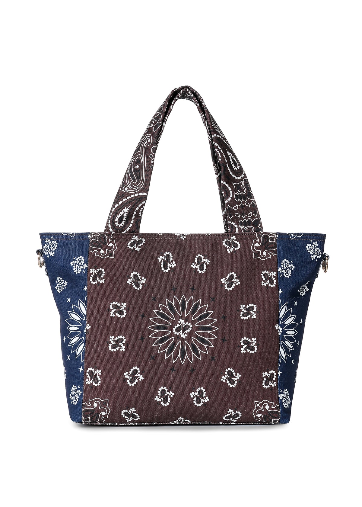 Jaime Brown/Navy Bandana Tote