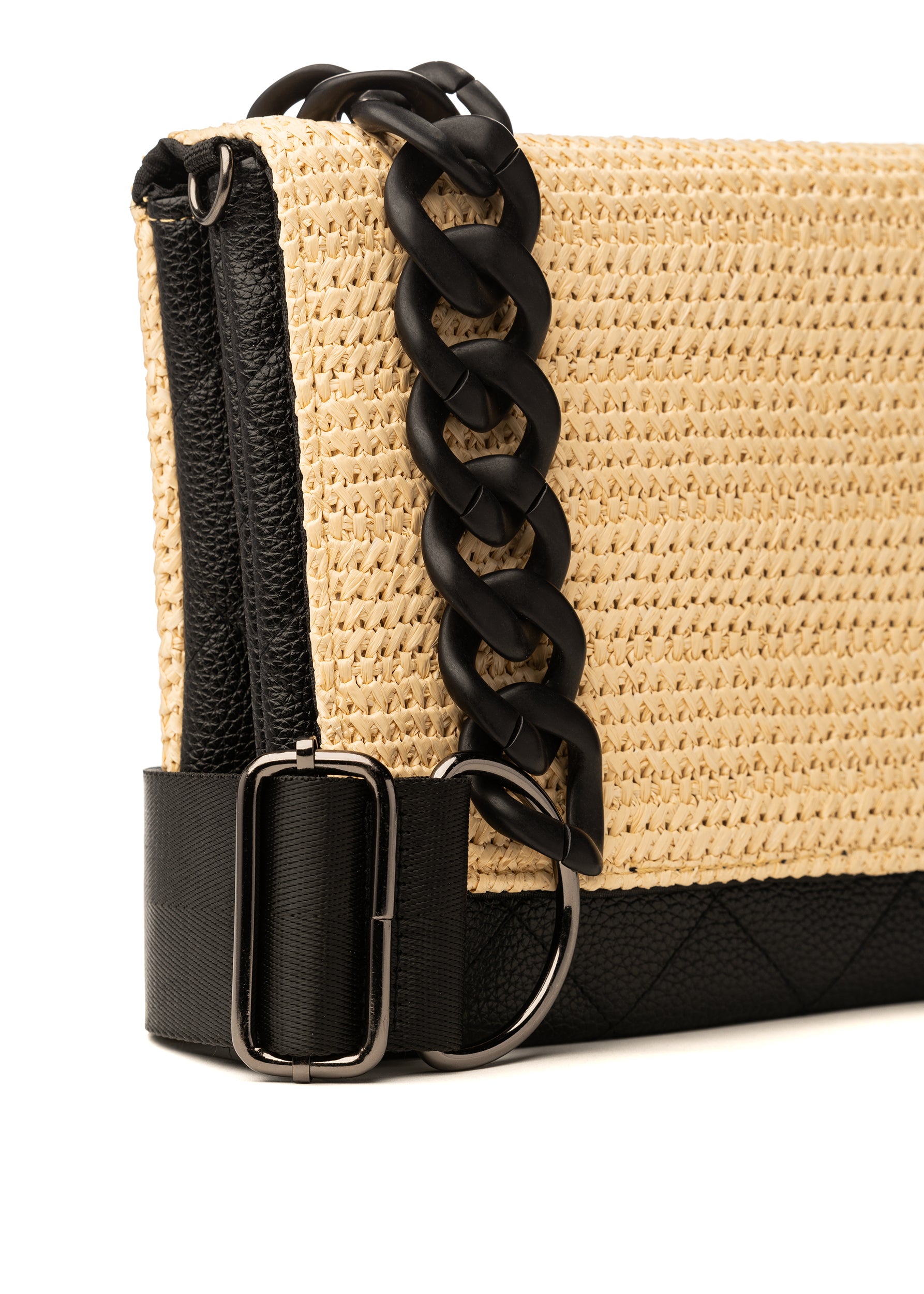 Lexi Raffia Crossbody