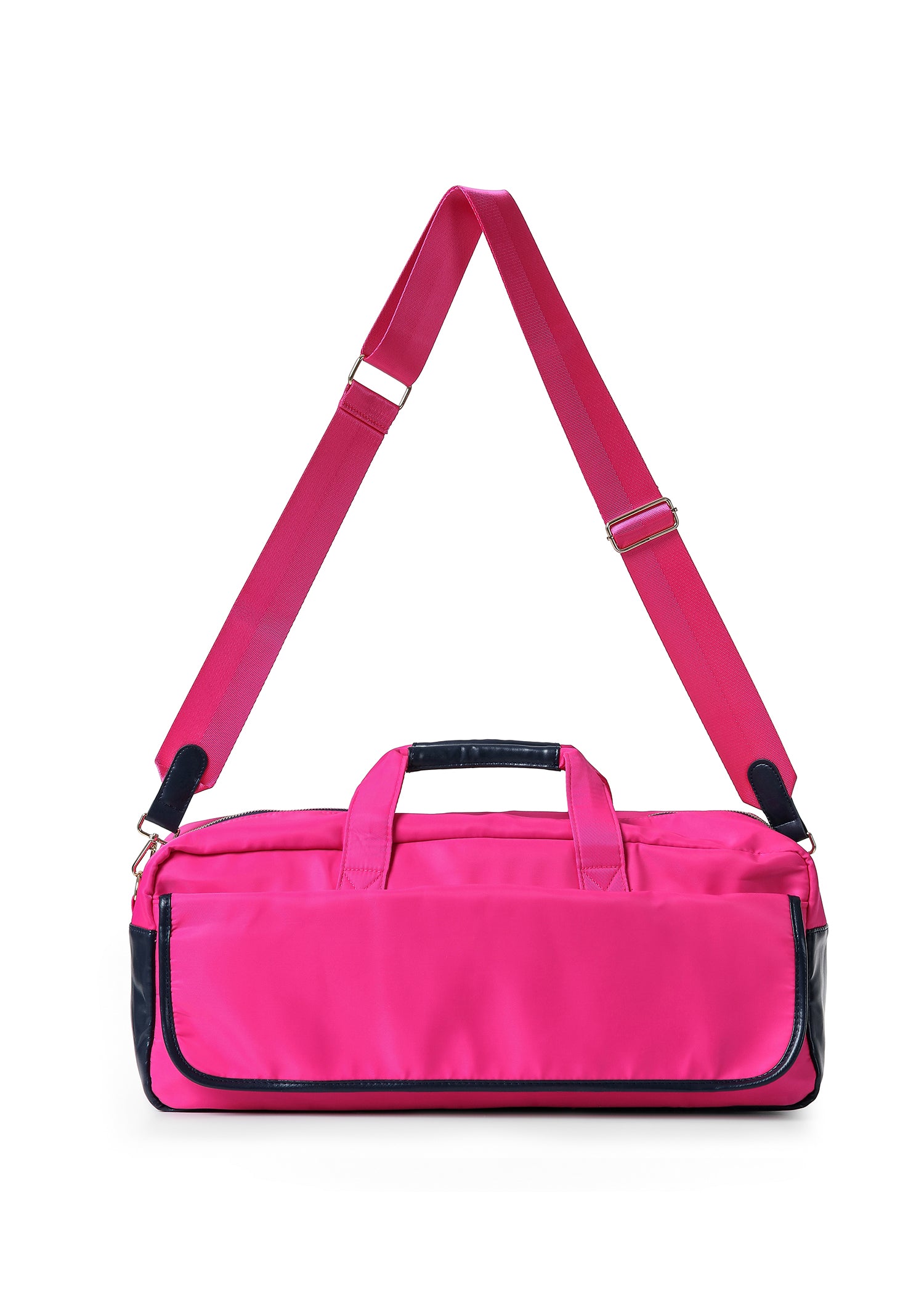 Maude Mahjong Bag Hot Pink/Navy