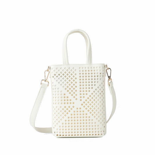 Mila Ivory Phone Crossbody Bag